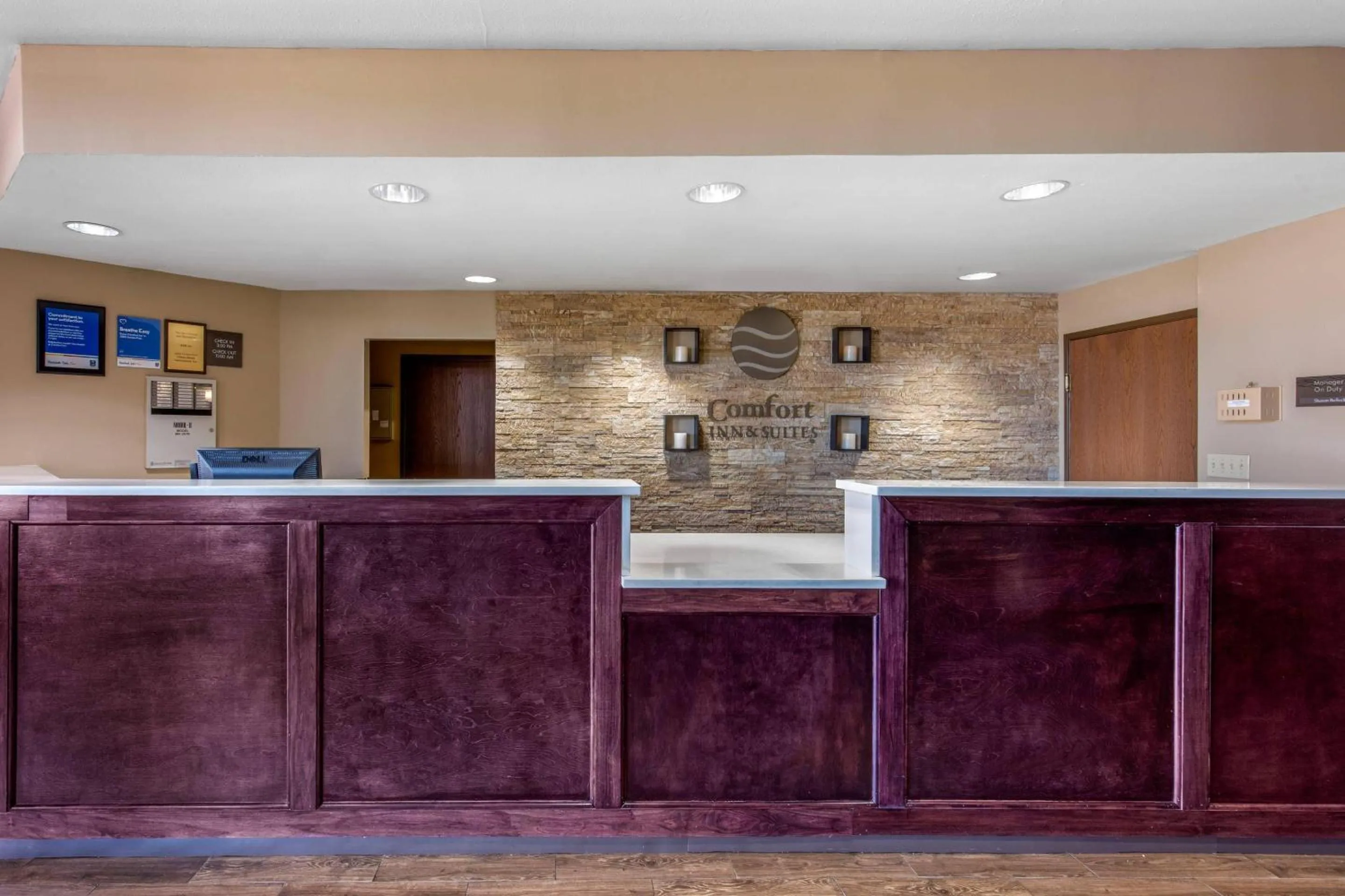 Lobby or reception in Comfort Inn & Suites McComb