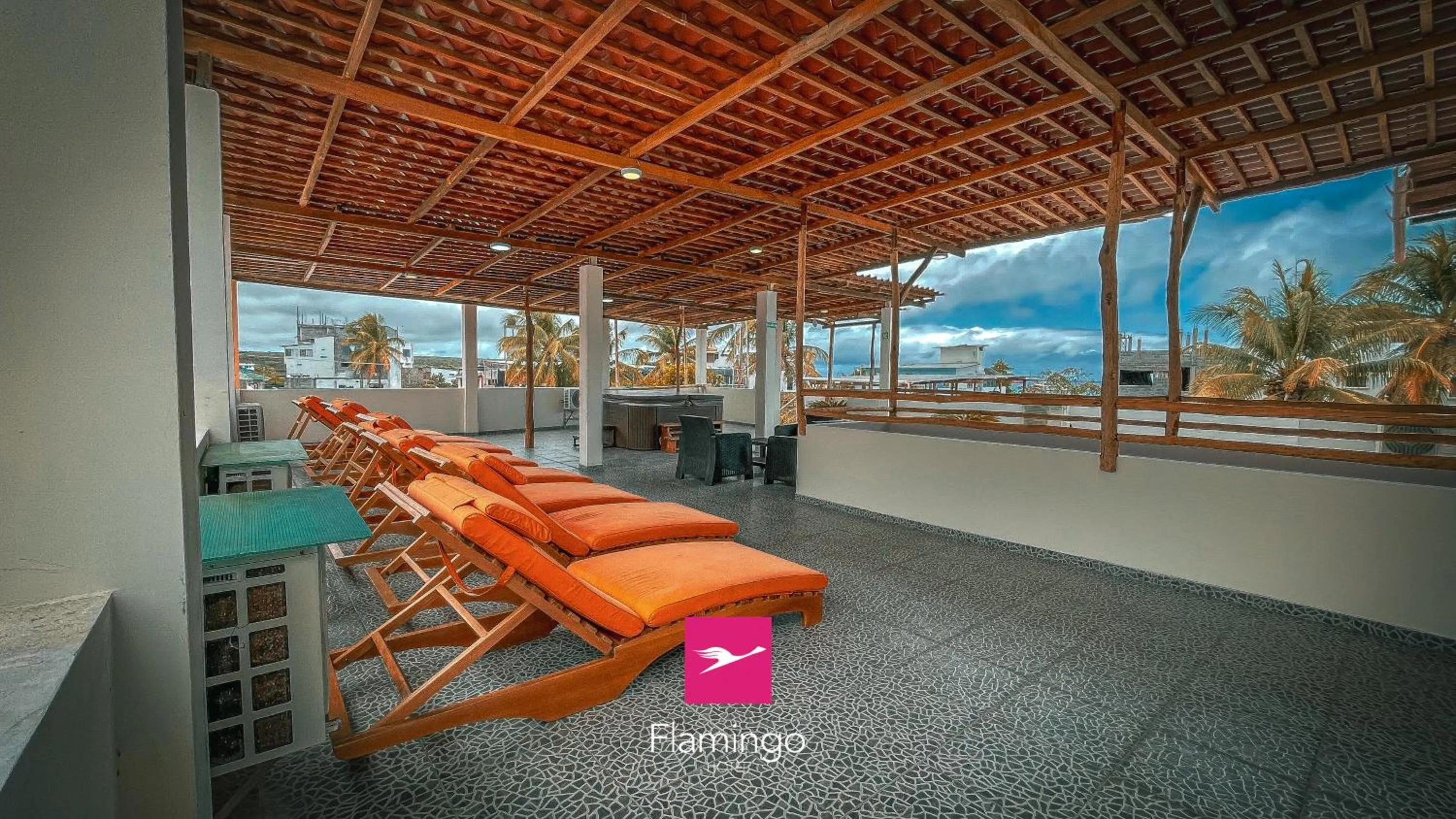 Balcony/Terrace in Hotel Flamingo