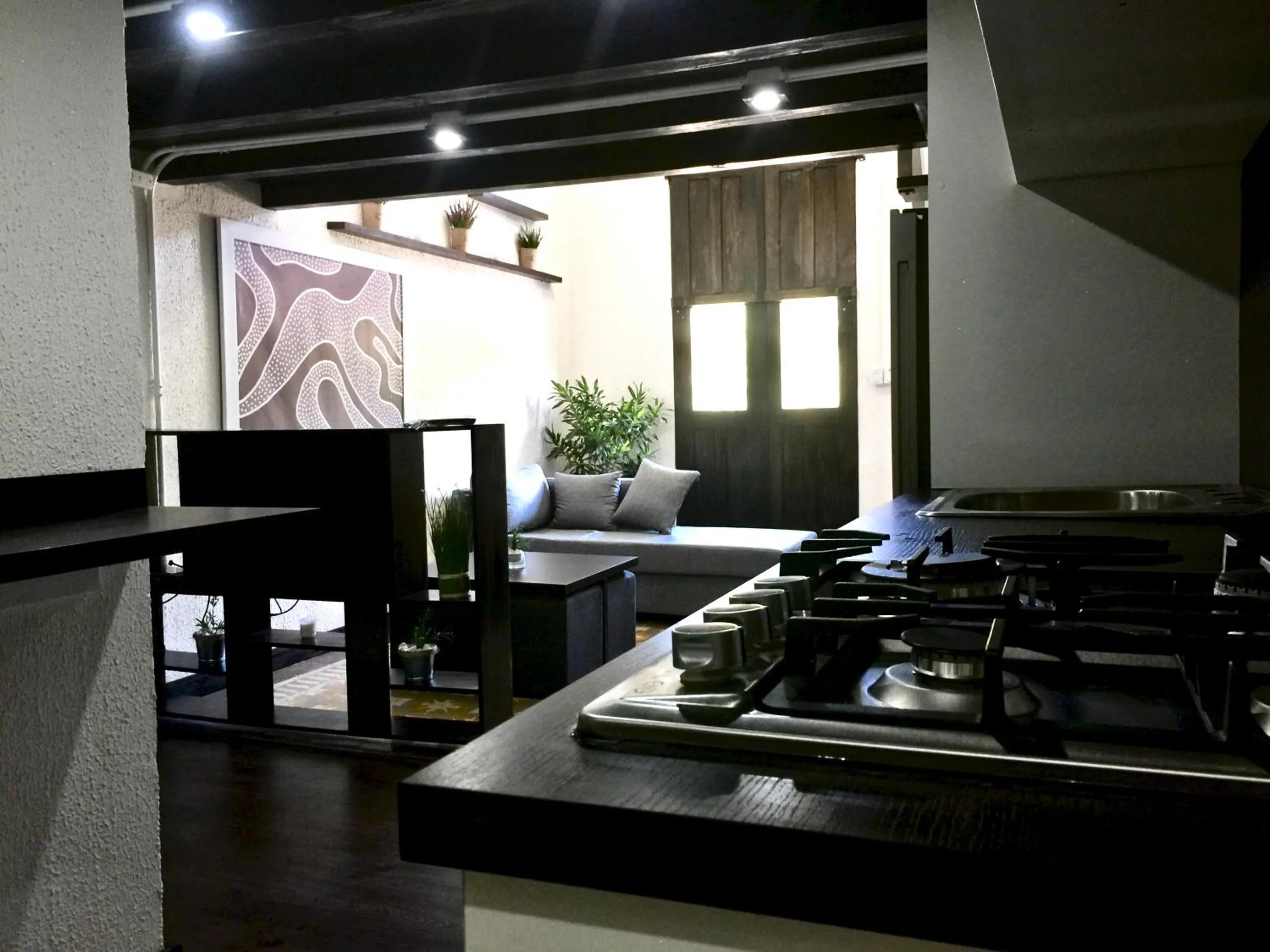 Kitchen or kitchenette in MOKA HOUSE