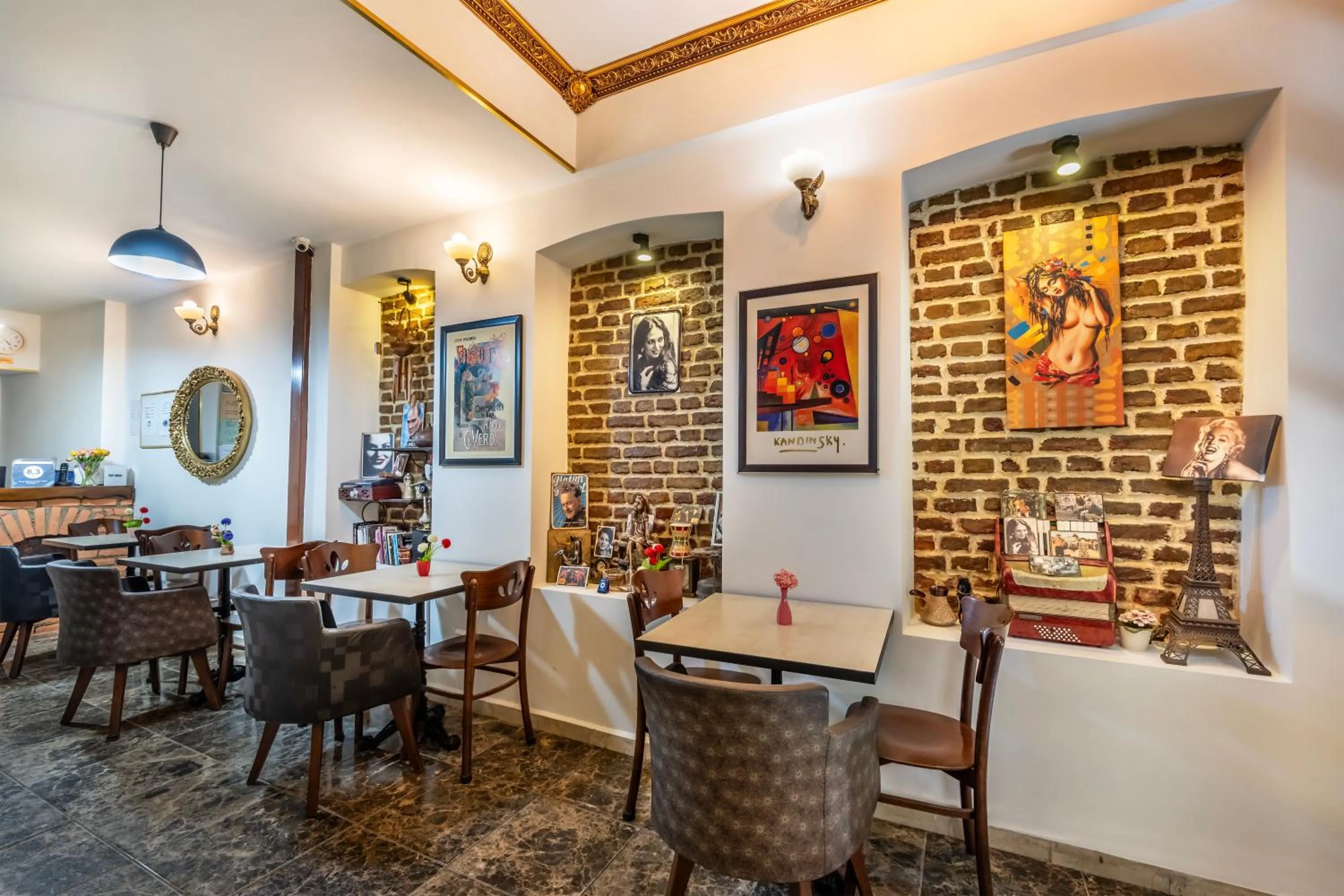 Decorative detail in Taksim Trust Hotel