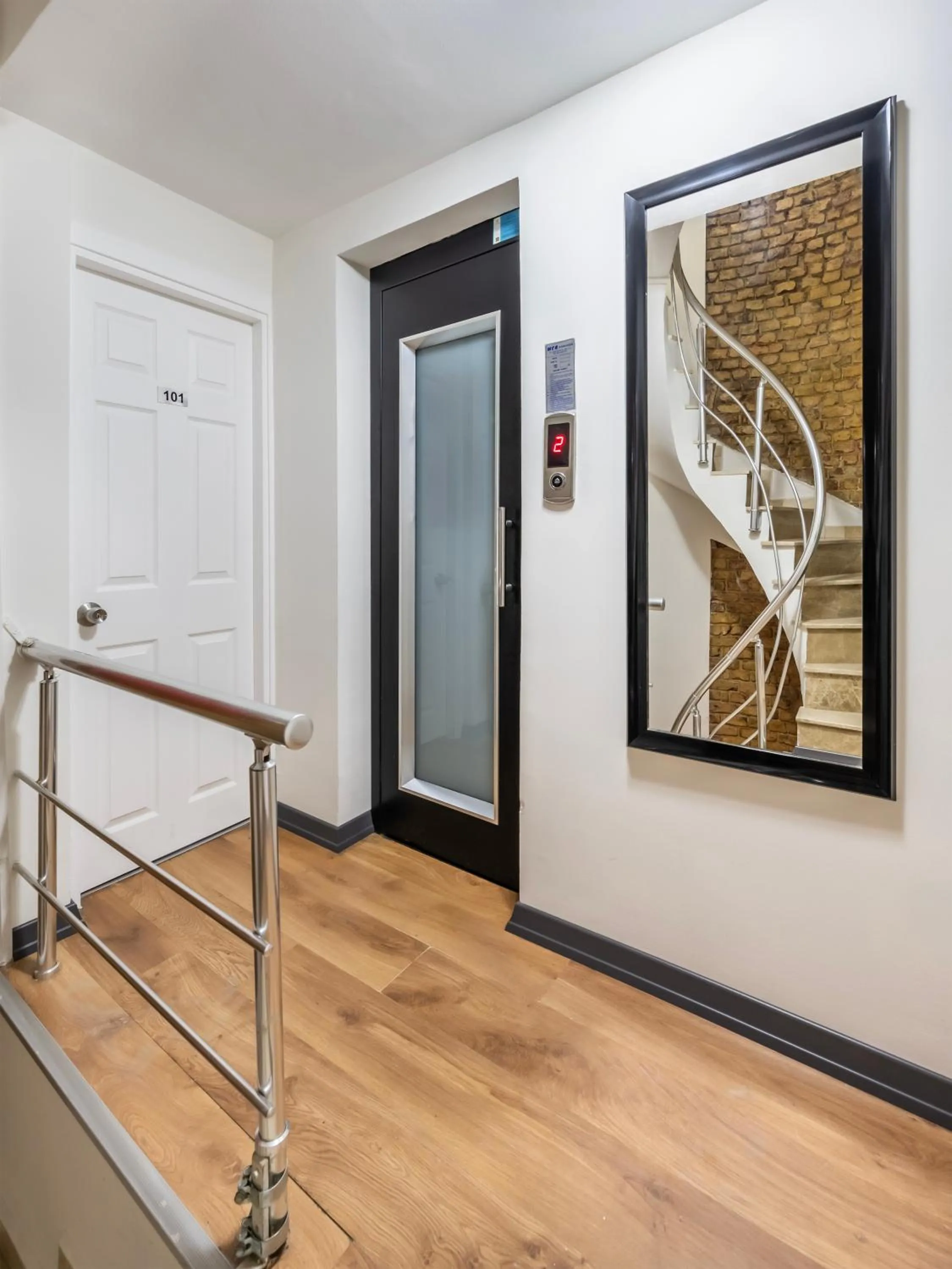 elevator in Taksim Trust Hotel