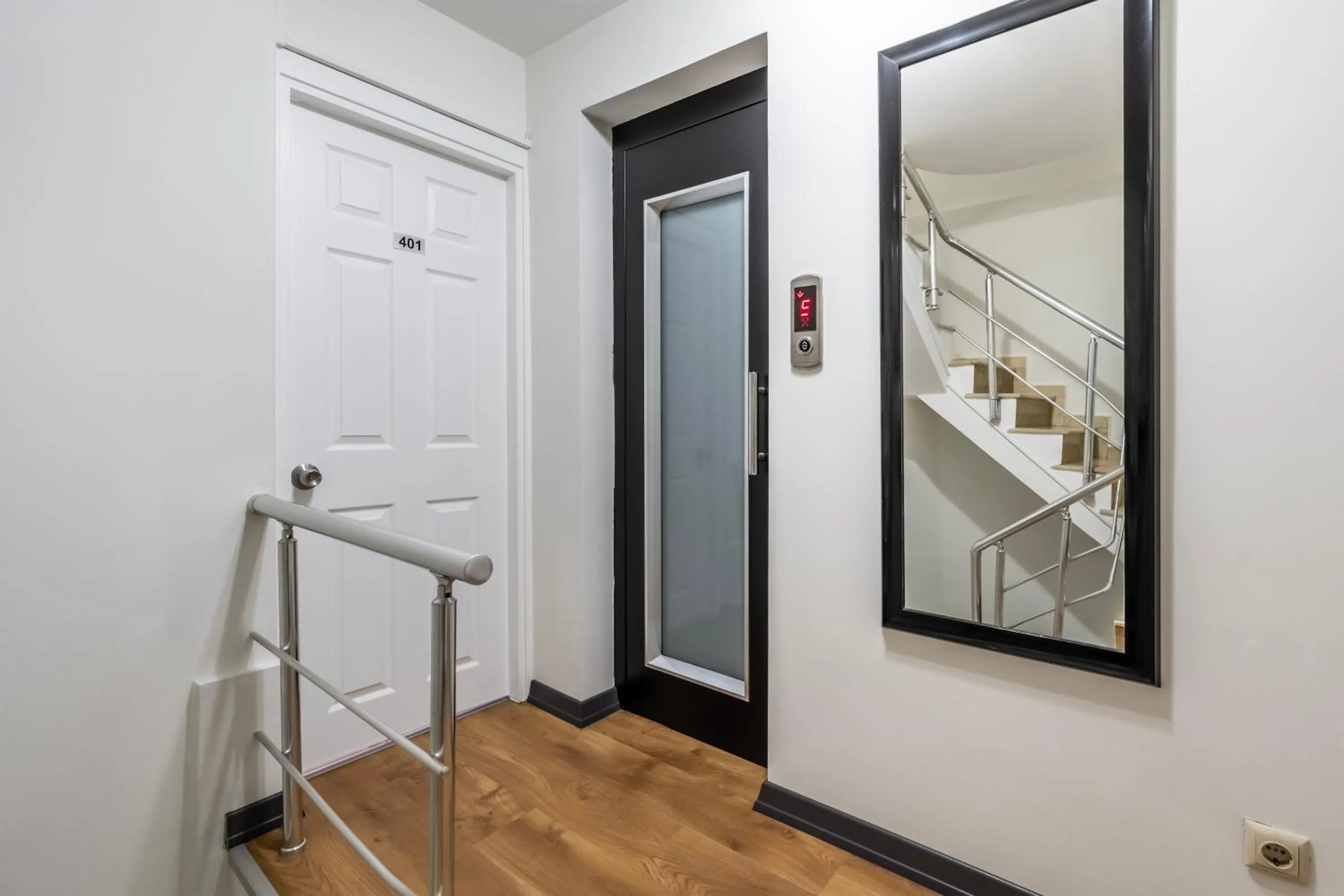 elevator in Taksim Trust Hotel