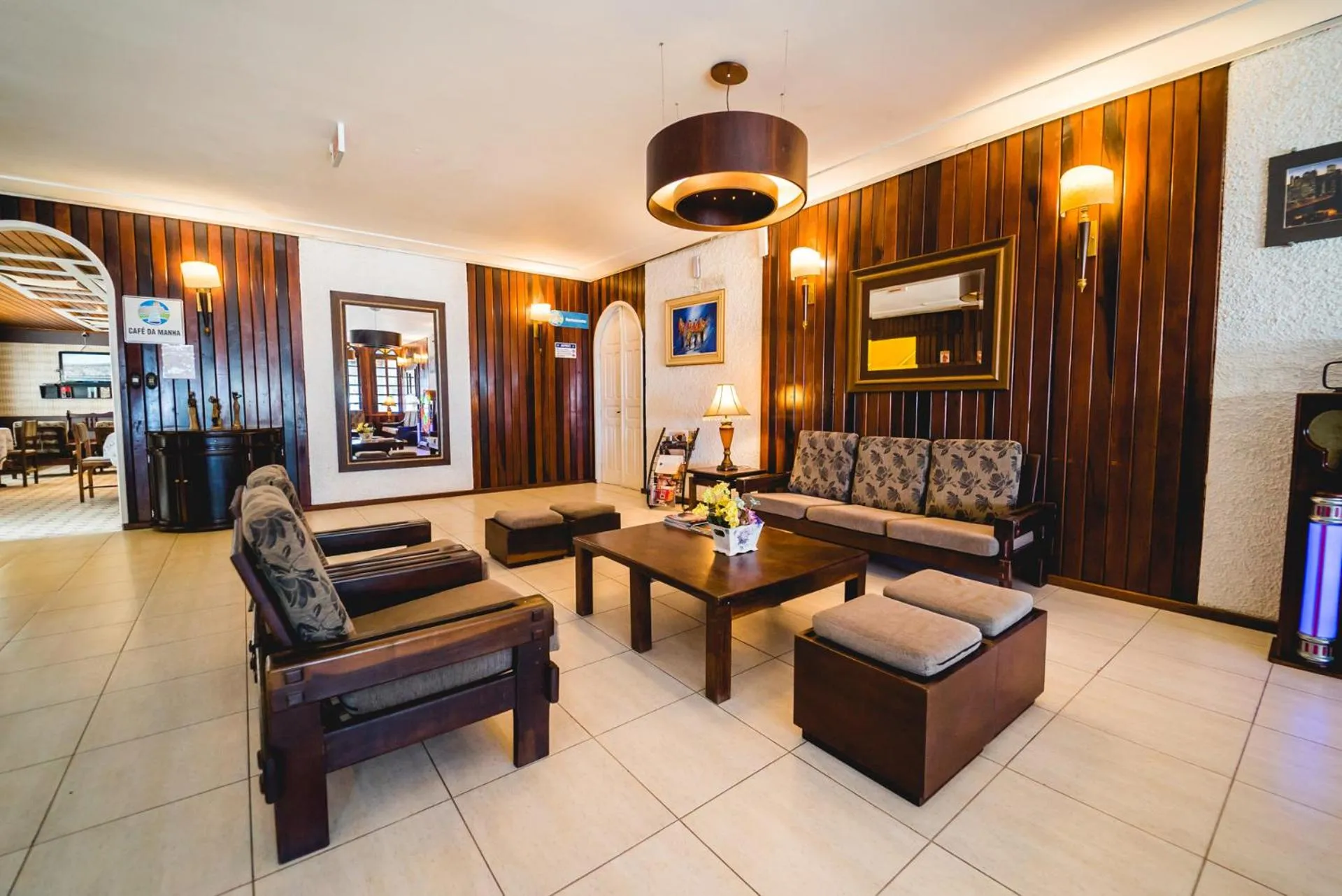 Lobby or reception in Hotel Morro dos Conventos
