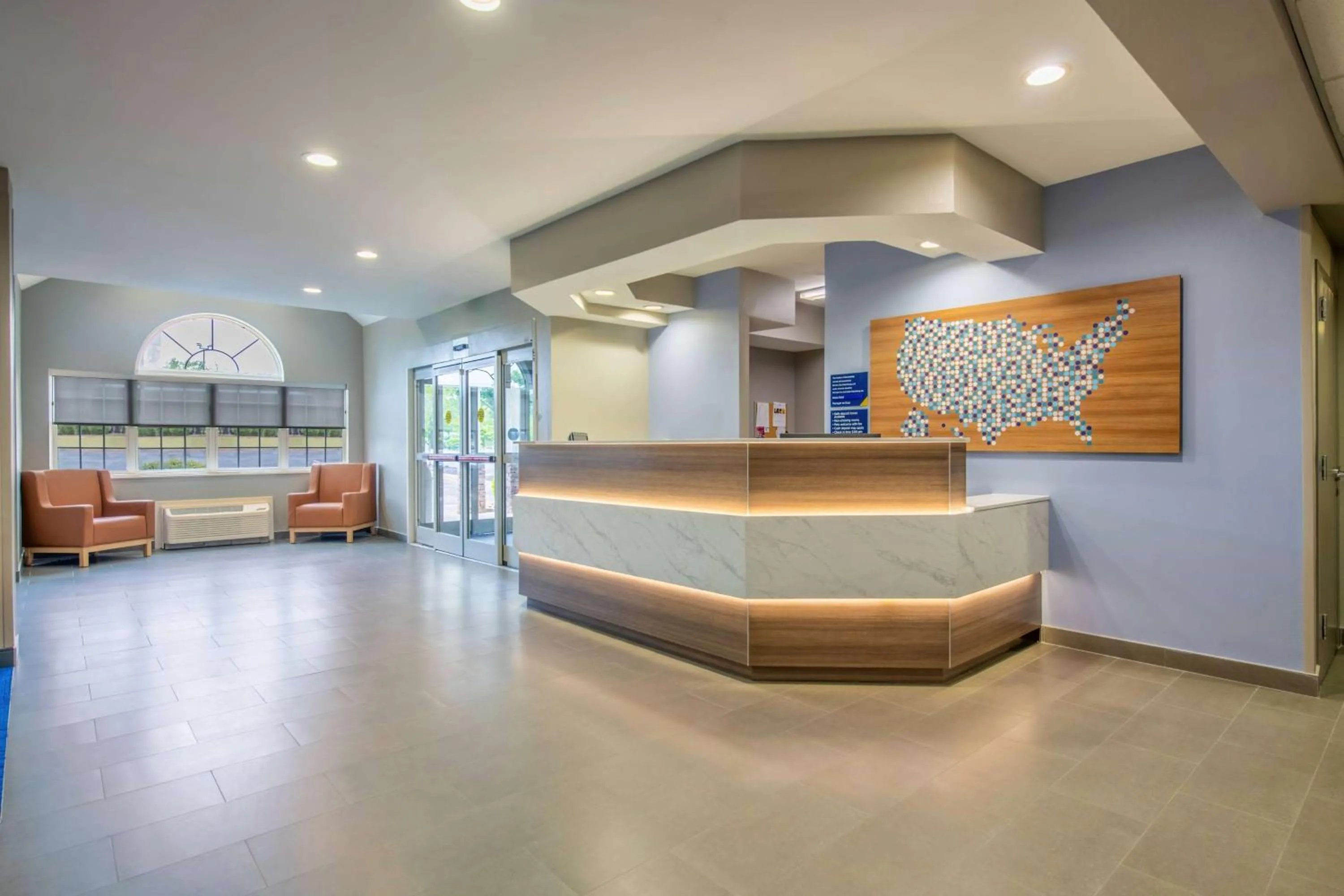 Lobby or reception in Microtel Inn and Suites by Wyndham Anderson SC