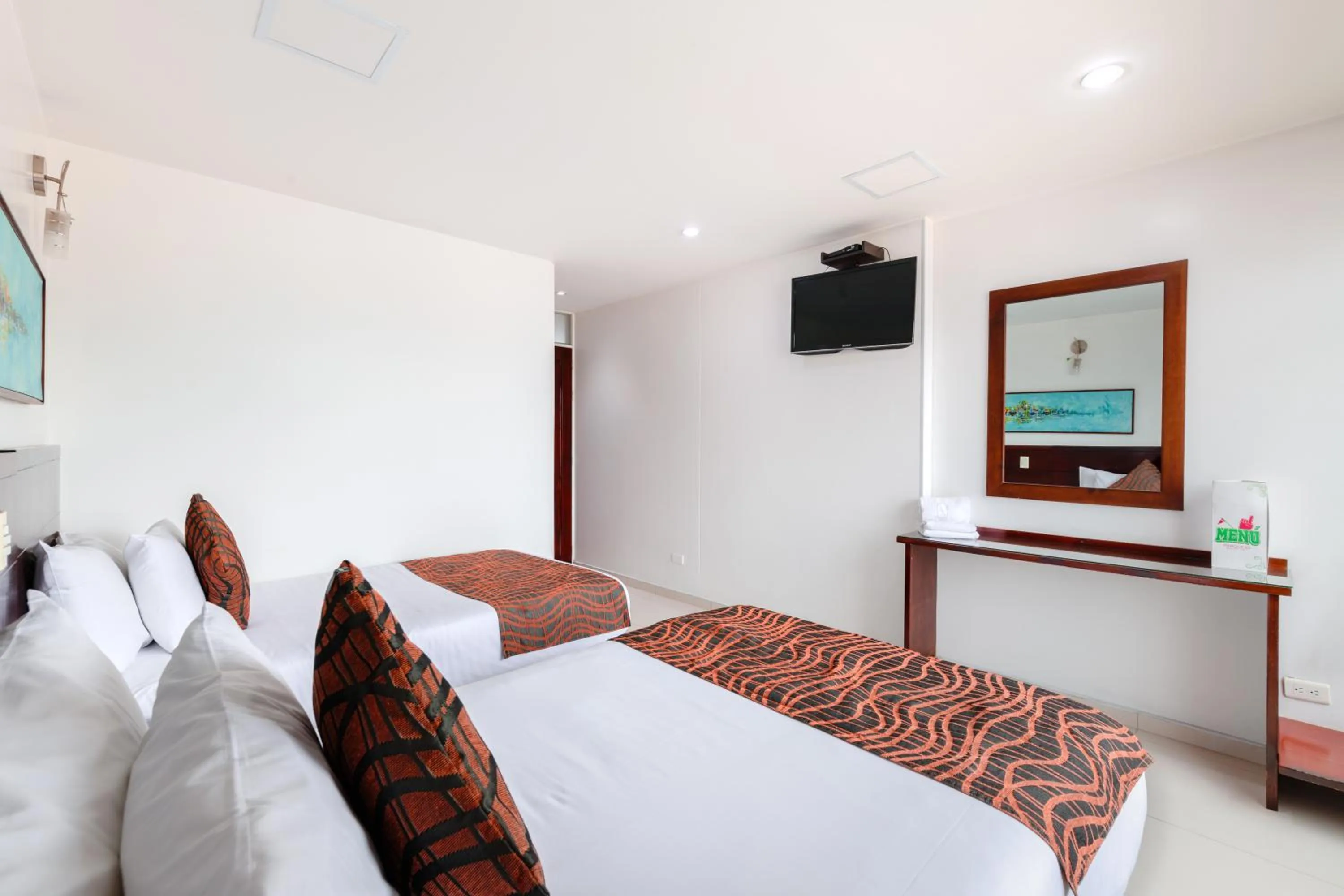 Bed in Hotel Parque 63