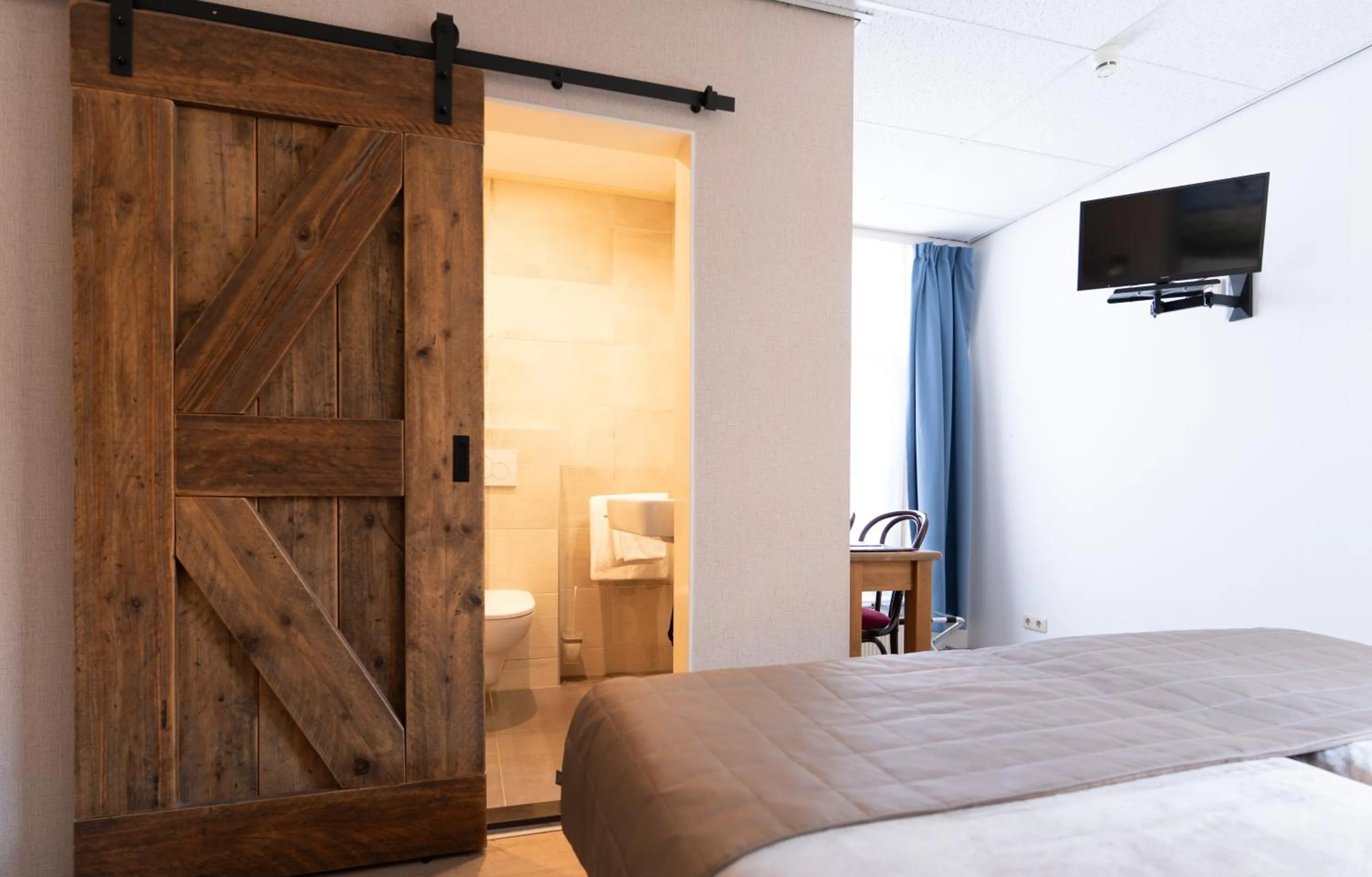 Bed in Hotel Restaurant 't Heerenlogement