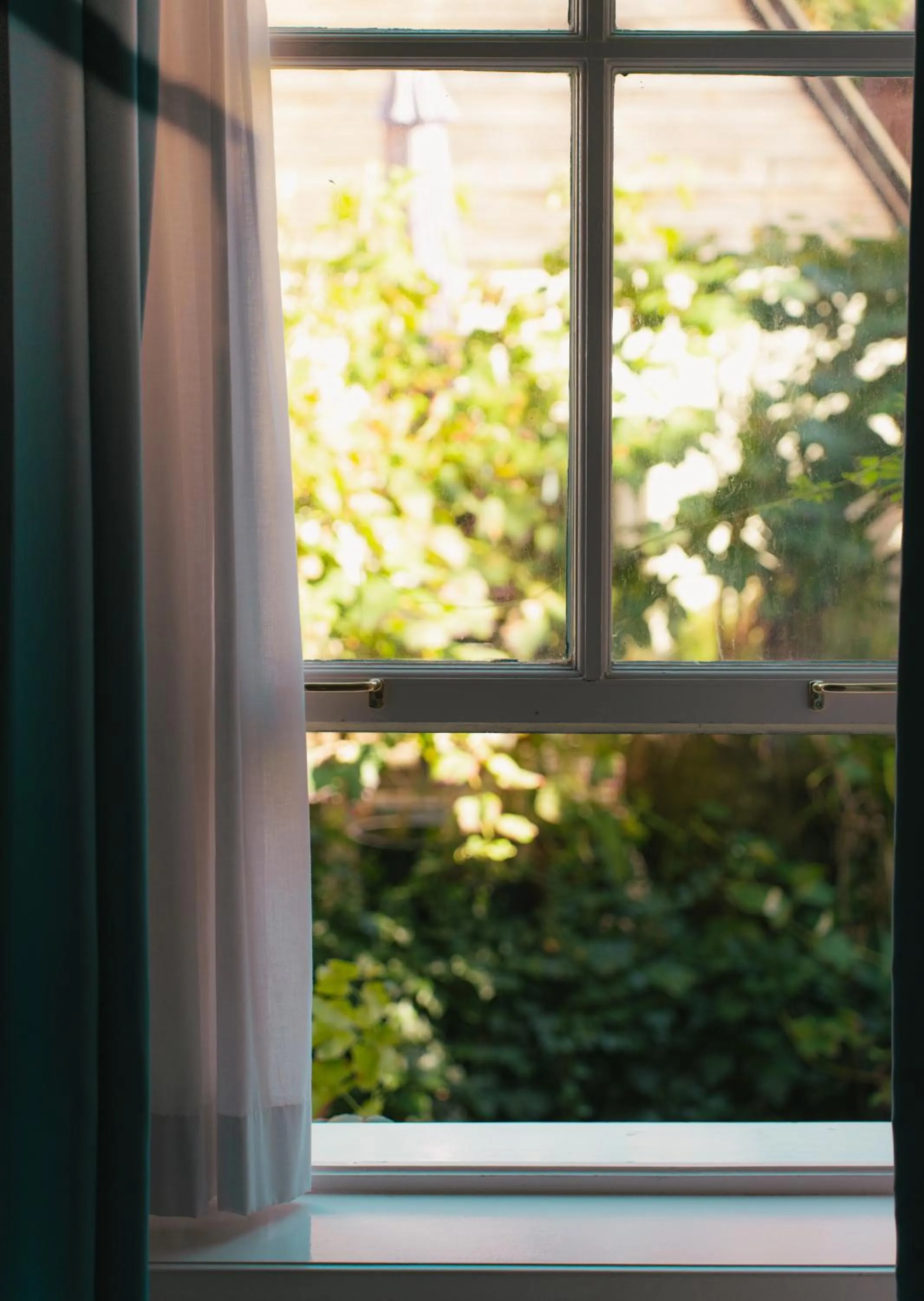 Garden view in Hotel Restaurant 't Heerenlogement