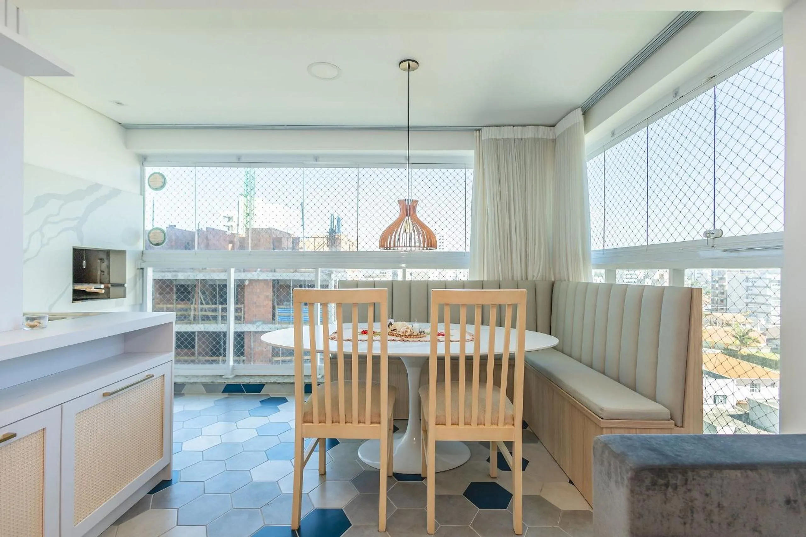 BBQ facilities in Venice Home Club - Balneário Piçarras