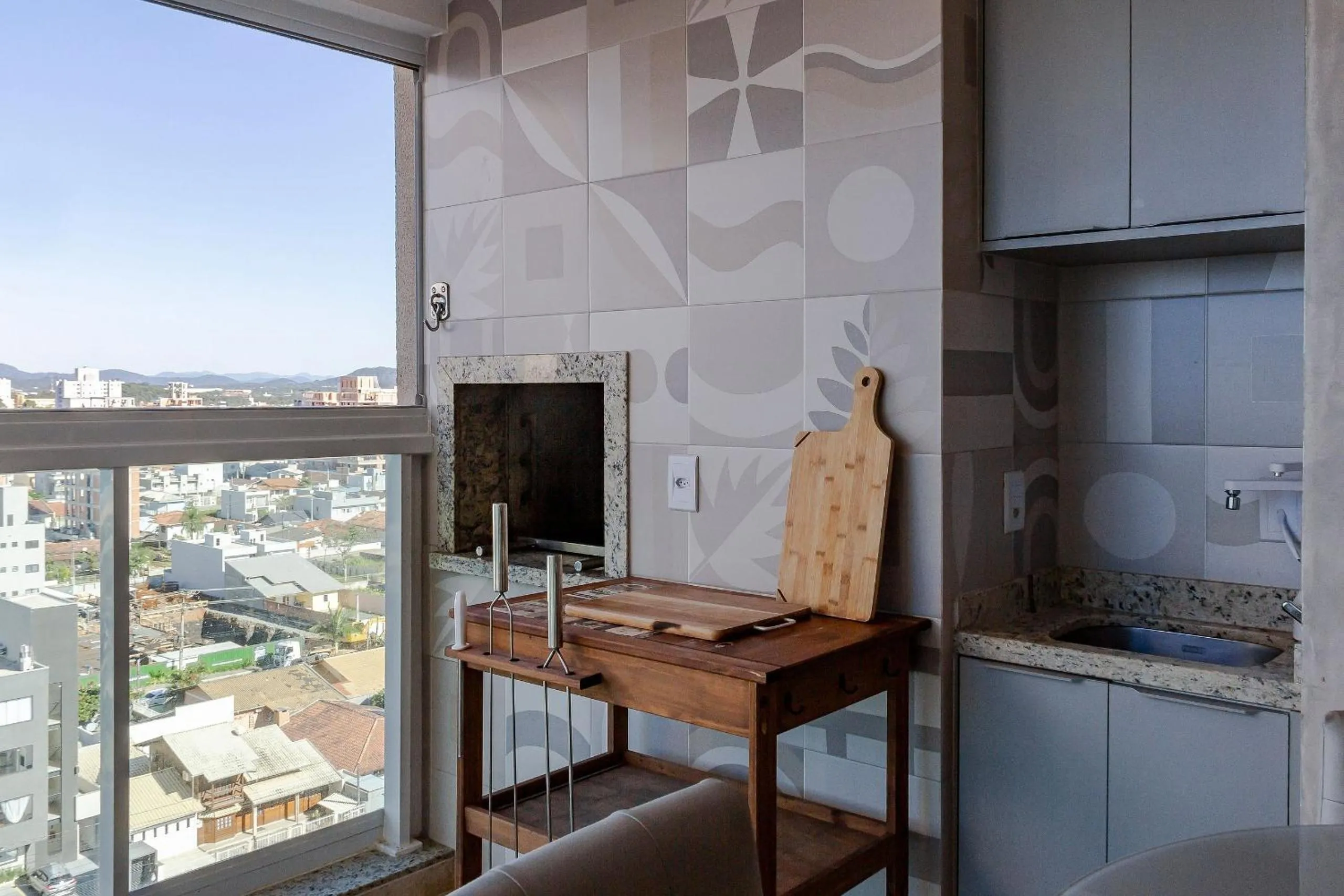 BBQ facilities in Venice Home Club - Balneário Piçarras