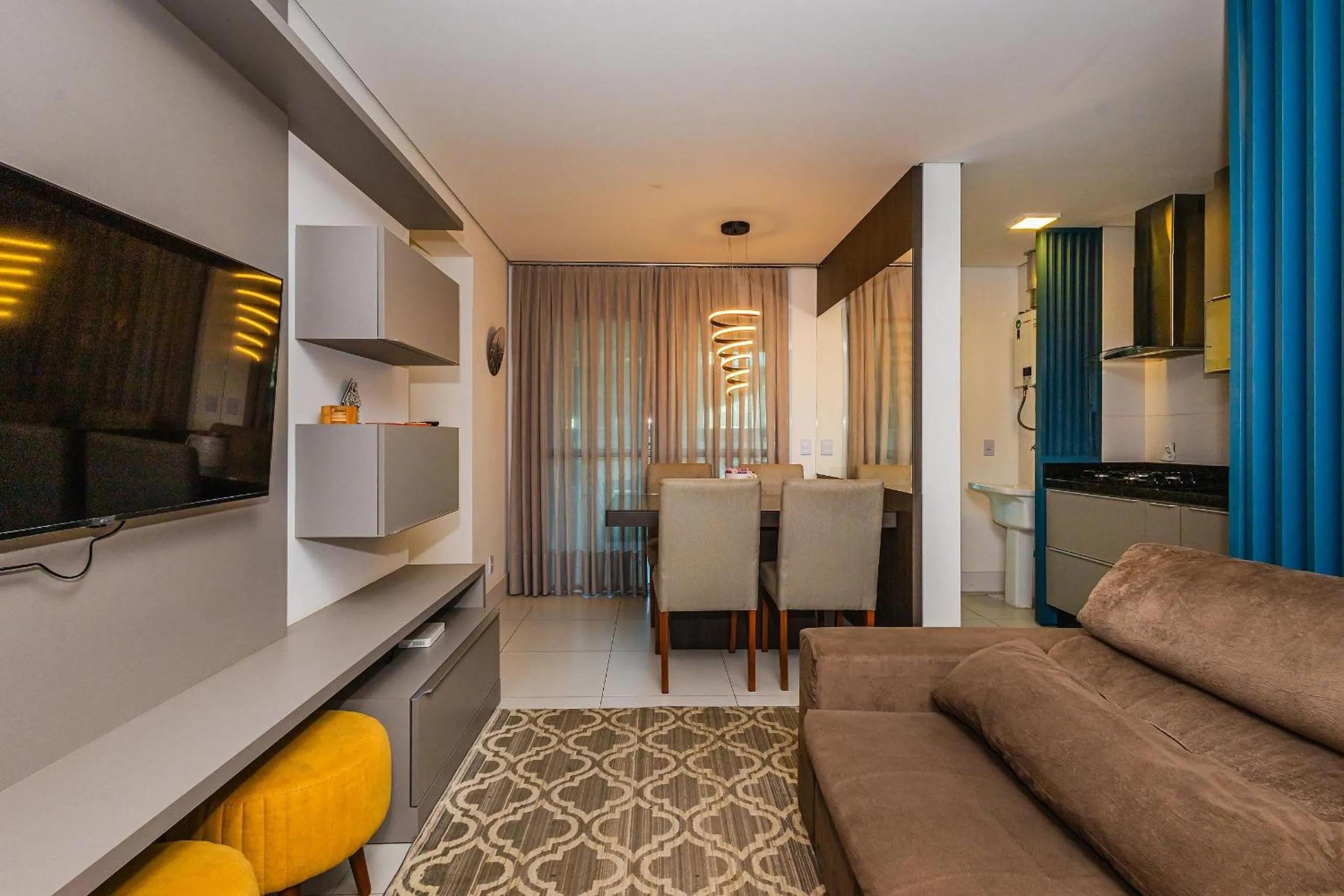 Living room in Venice Home Club - Balneário Piçarras