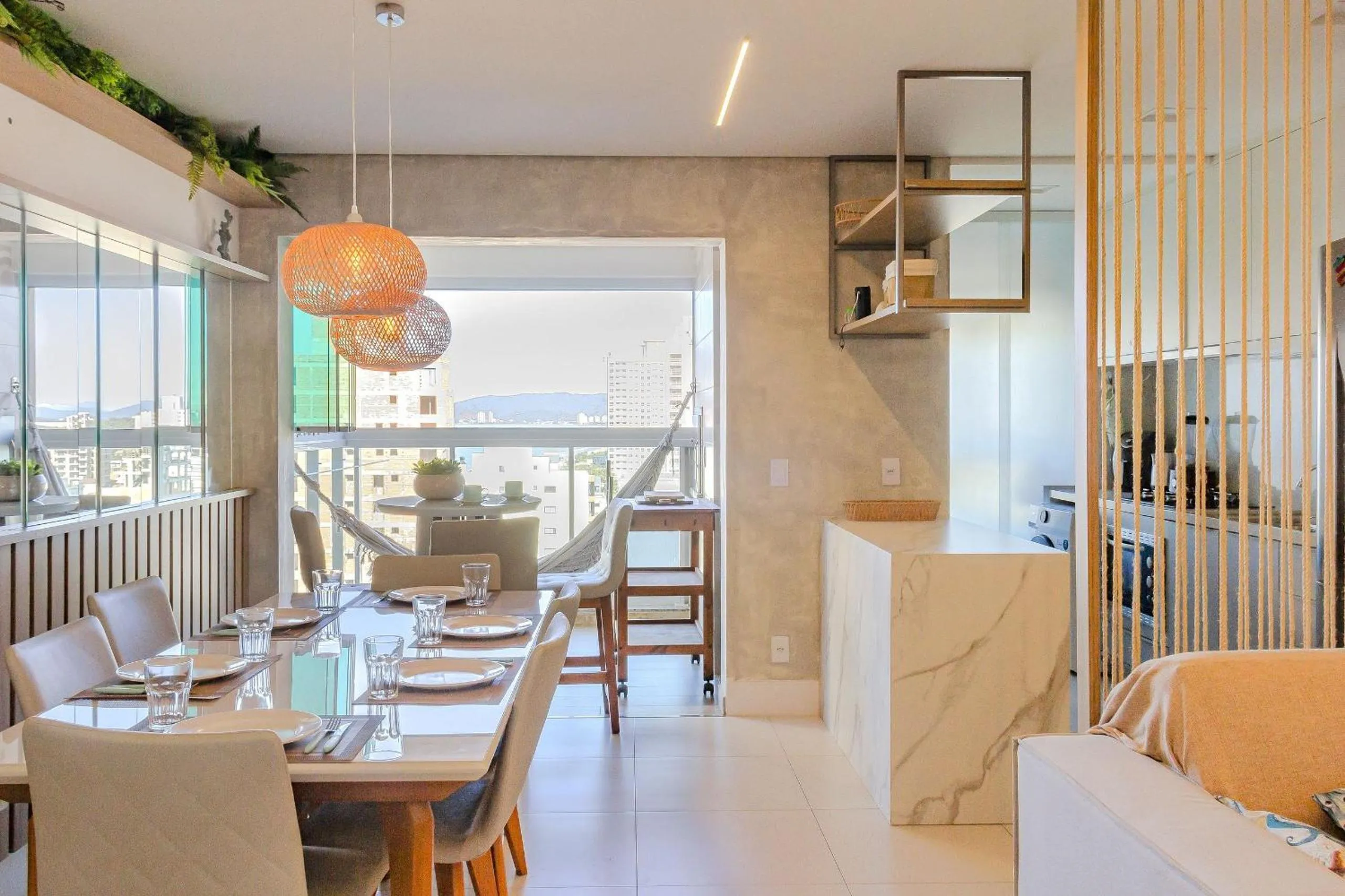 Living room in Venice Home Club - Balneário Piçarras