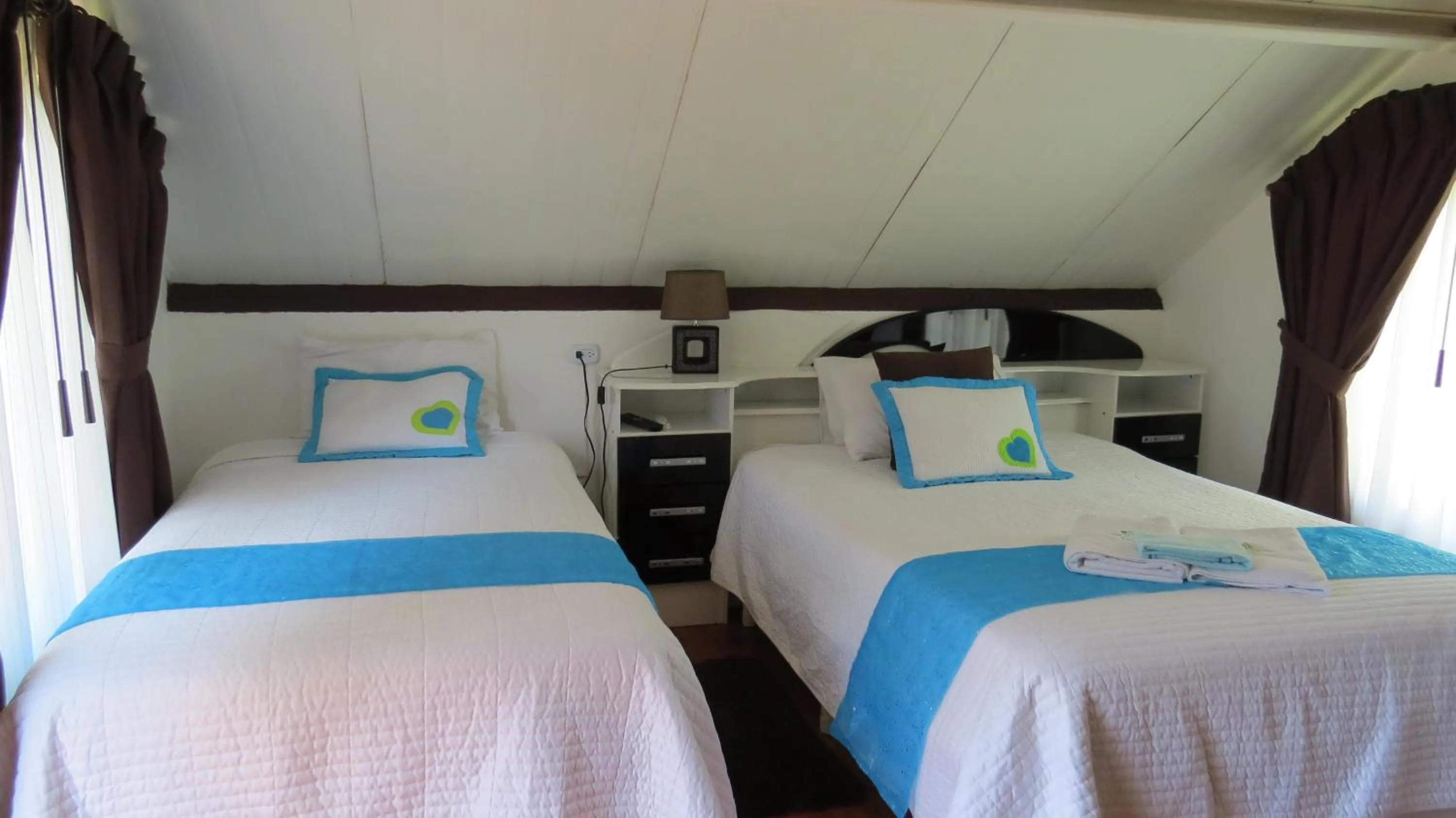 Bed in Hosteria Airport Garden