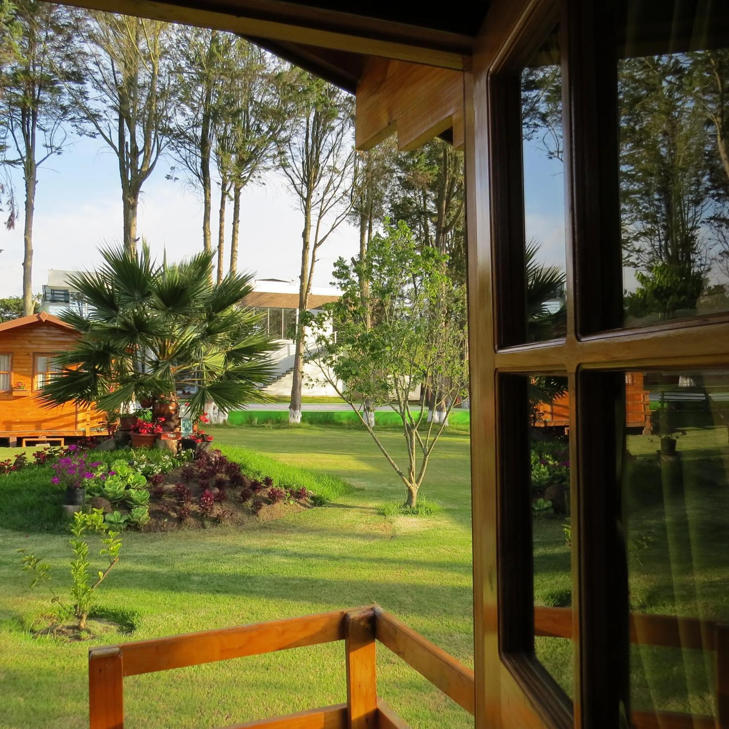 Garden view in Hosteria Airport Garden