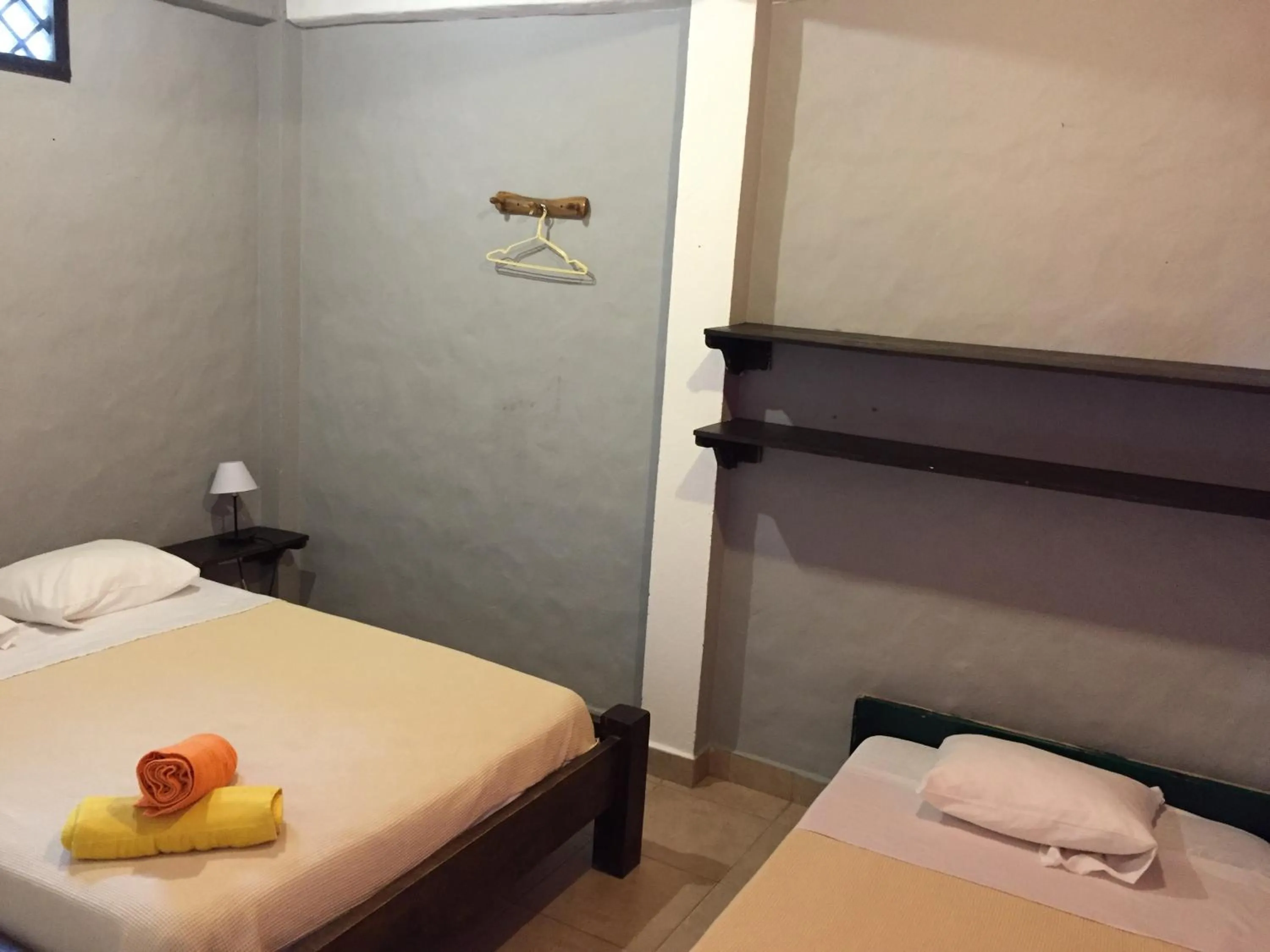 Double or Twin Room with Shared Bathroom - single occupancy in La Facha Hostal Restaurant Surf