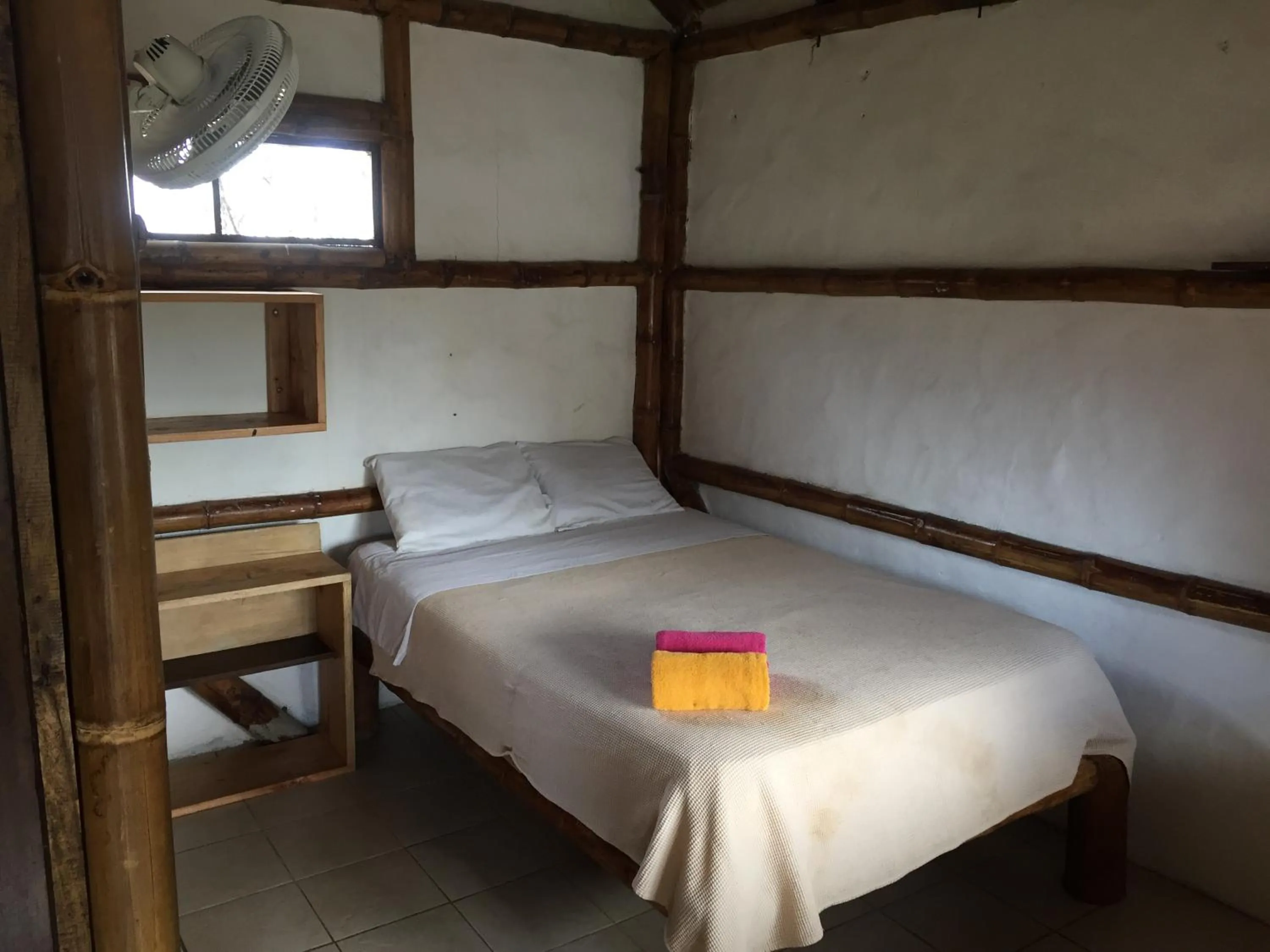 Standard Double Room with Fan - single occupancy in La Facha Hostal Restaurant Surf