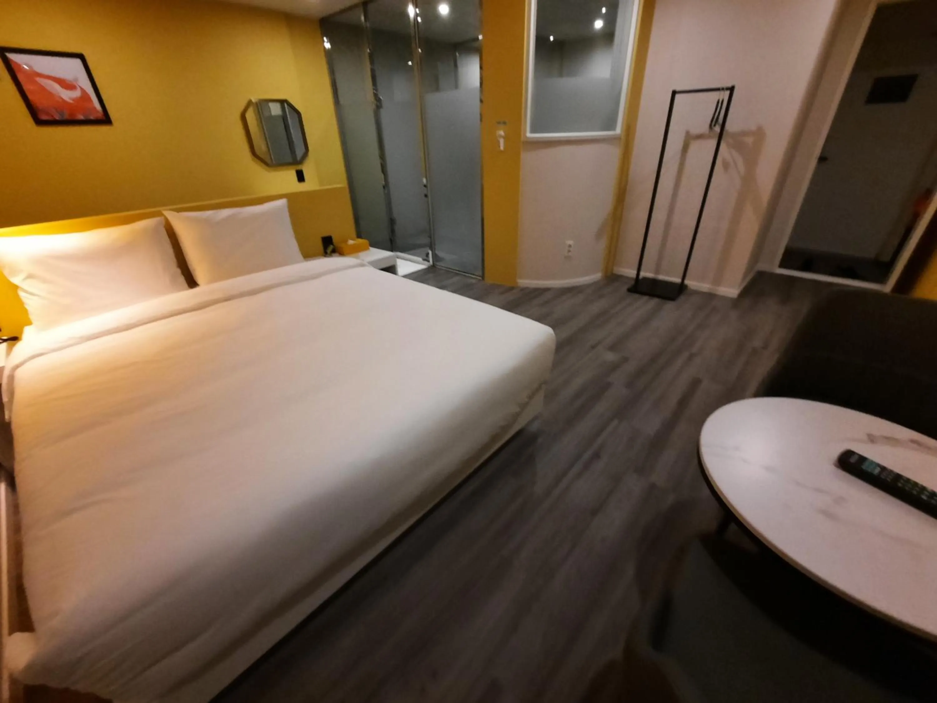 Bed in Rein Hotel Busan Yeonsan