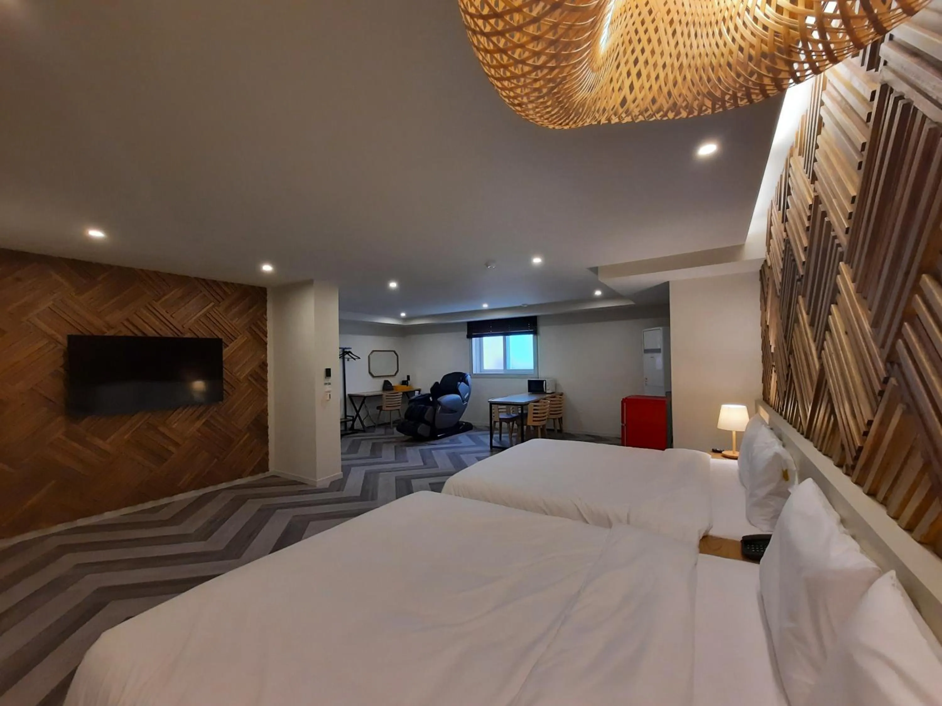 Bed in Rein Hotel Busan Yeonsan