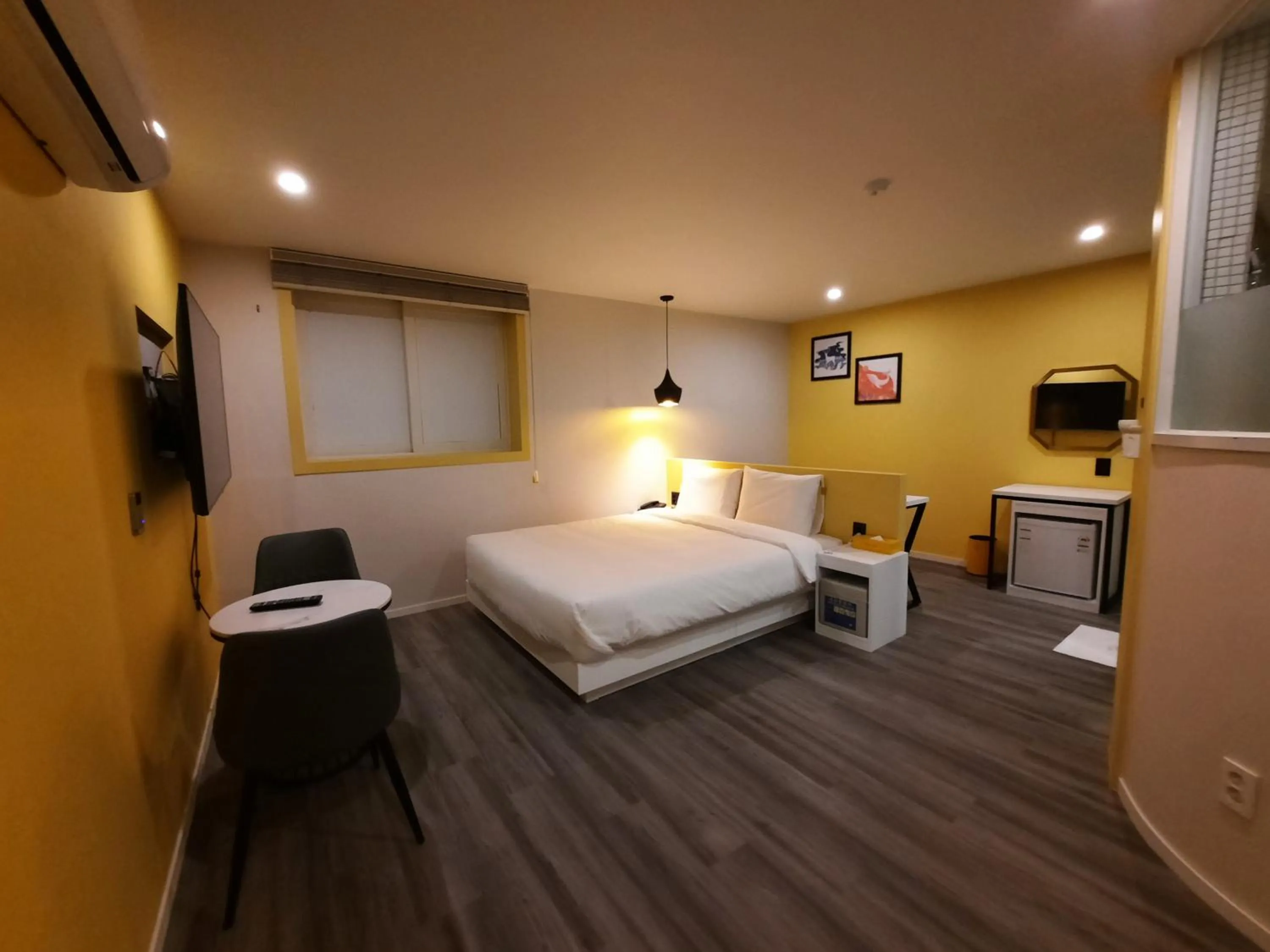 Bed in Rein Hotel Busan Yeonsan