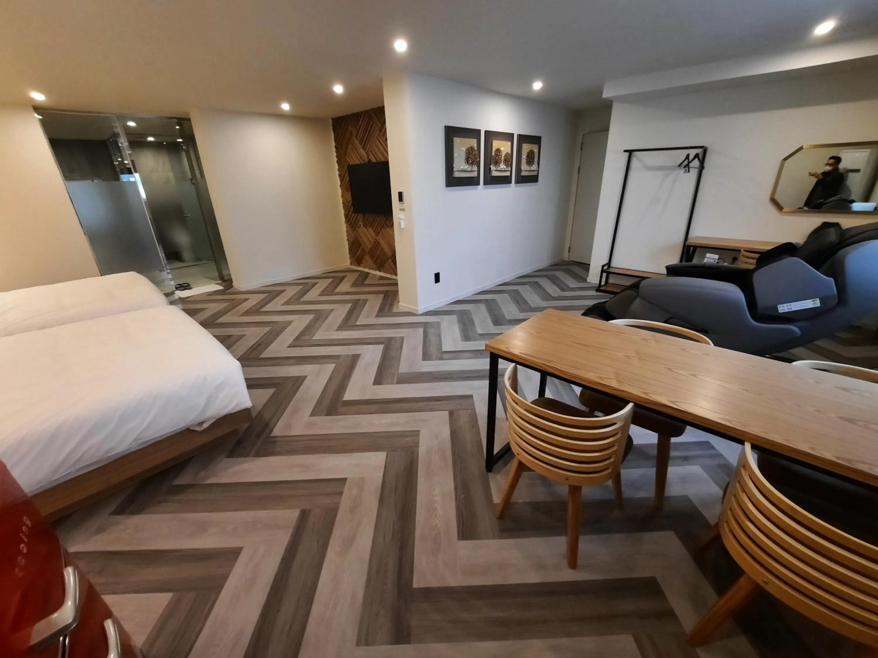 Bed in Rein Hotel Busan Yeonsan