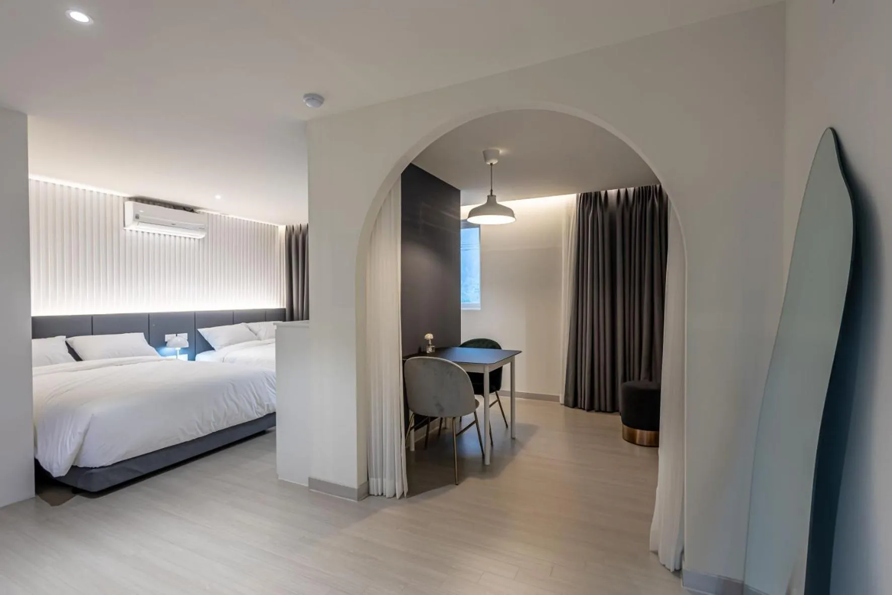 Bed in Pavilla Hotel