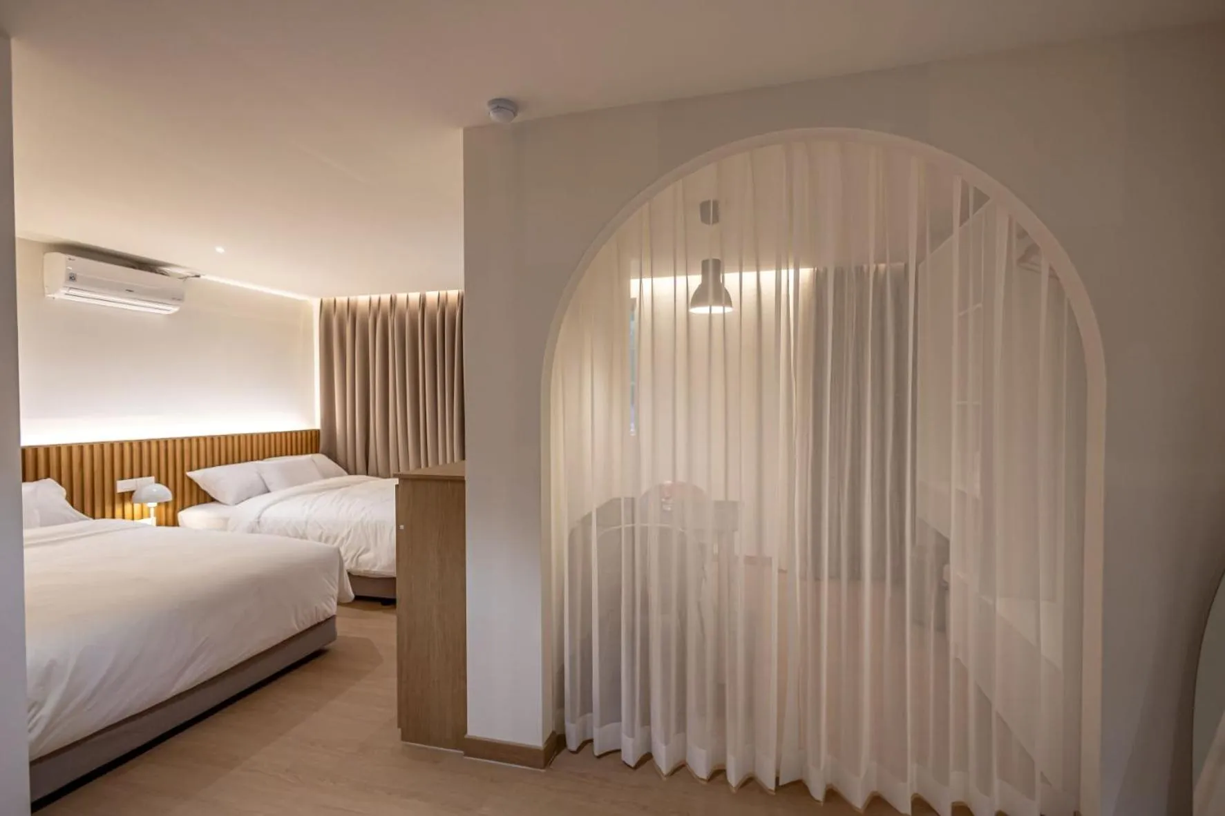 Bed in Pavilla Hotel