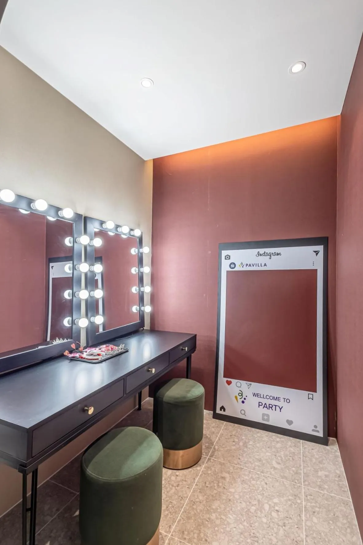 Area and facilities in Pavilla Hotel