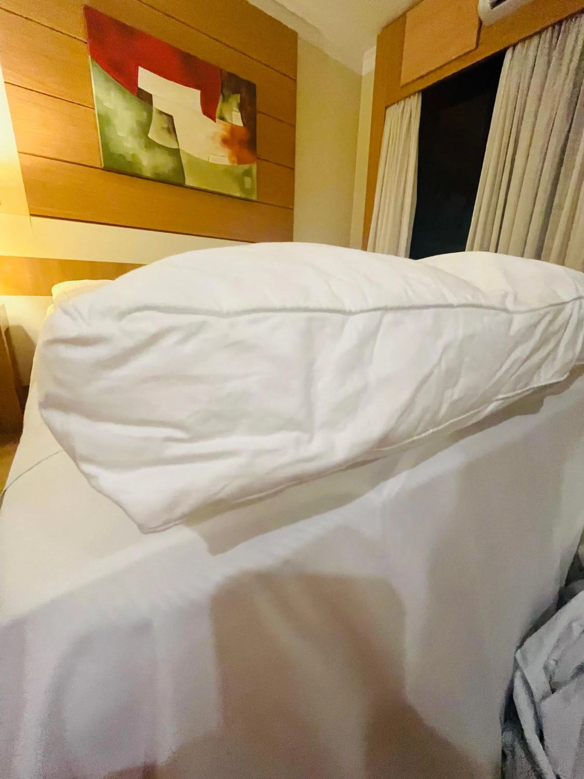 Bed in Quarto de hotel de luxo Congonhas