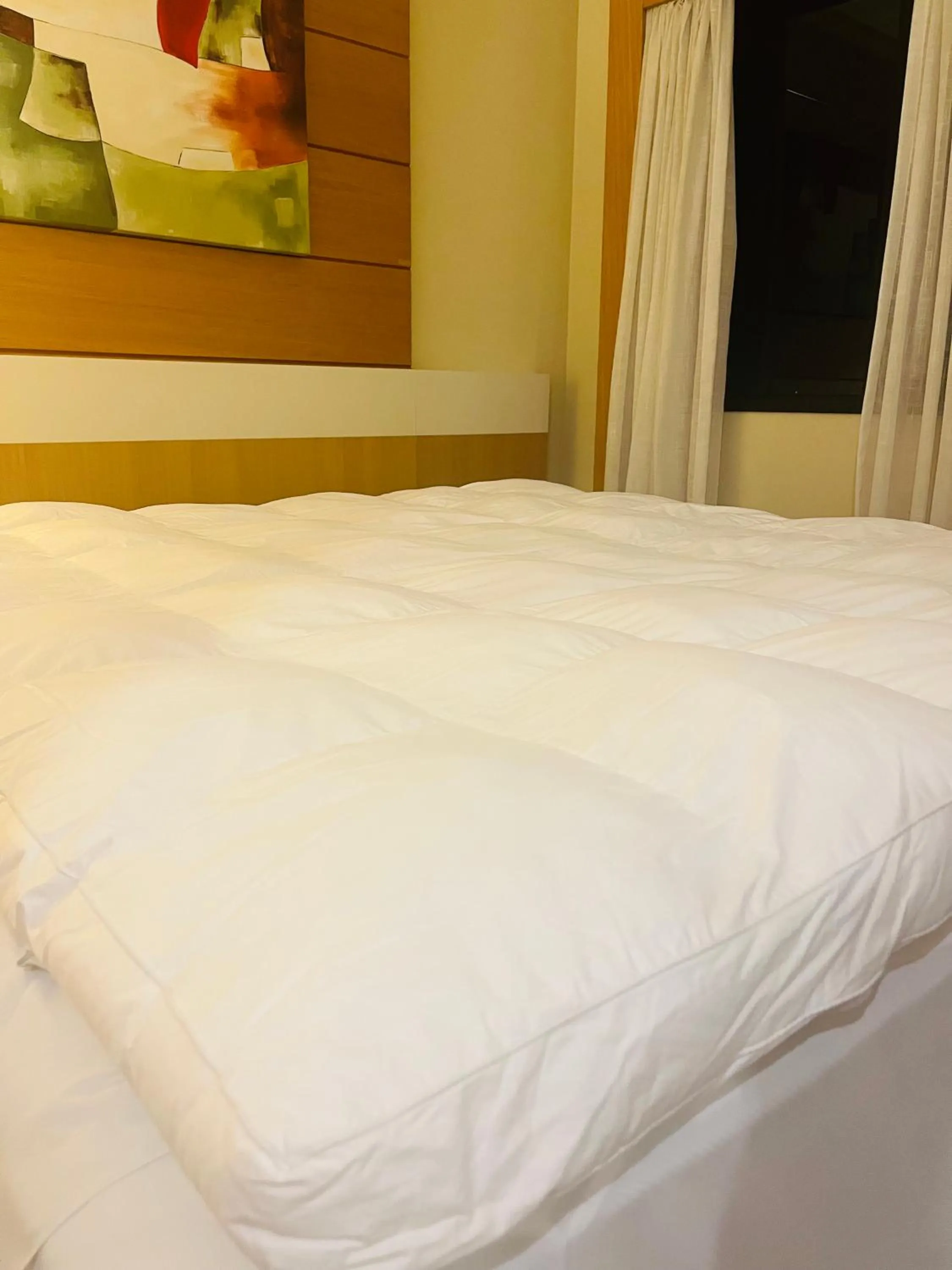 Bed in Quarto de hotel de luxo Congonhas