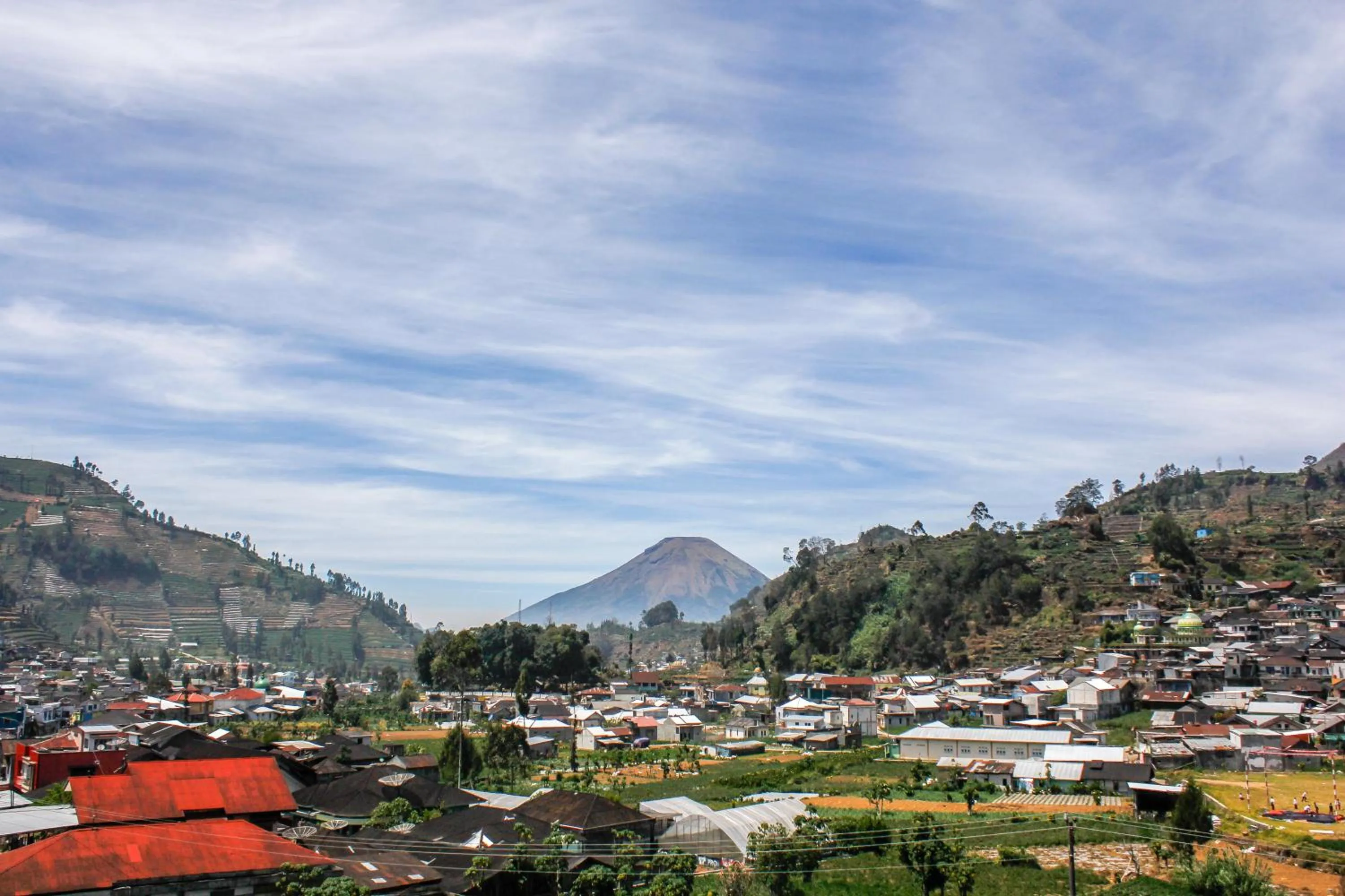 Natural landscape in RedDoorz Syariah near Kawasan Wisata Gunung Prau Dieng