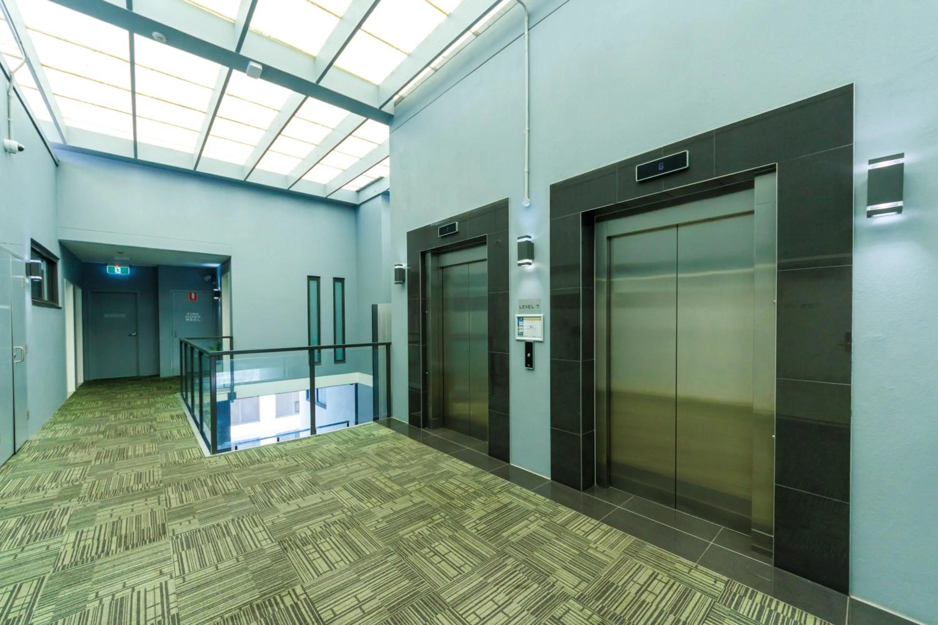 elevator in Atrio Apartments