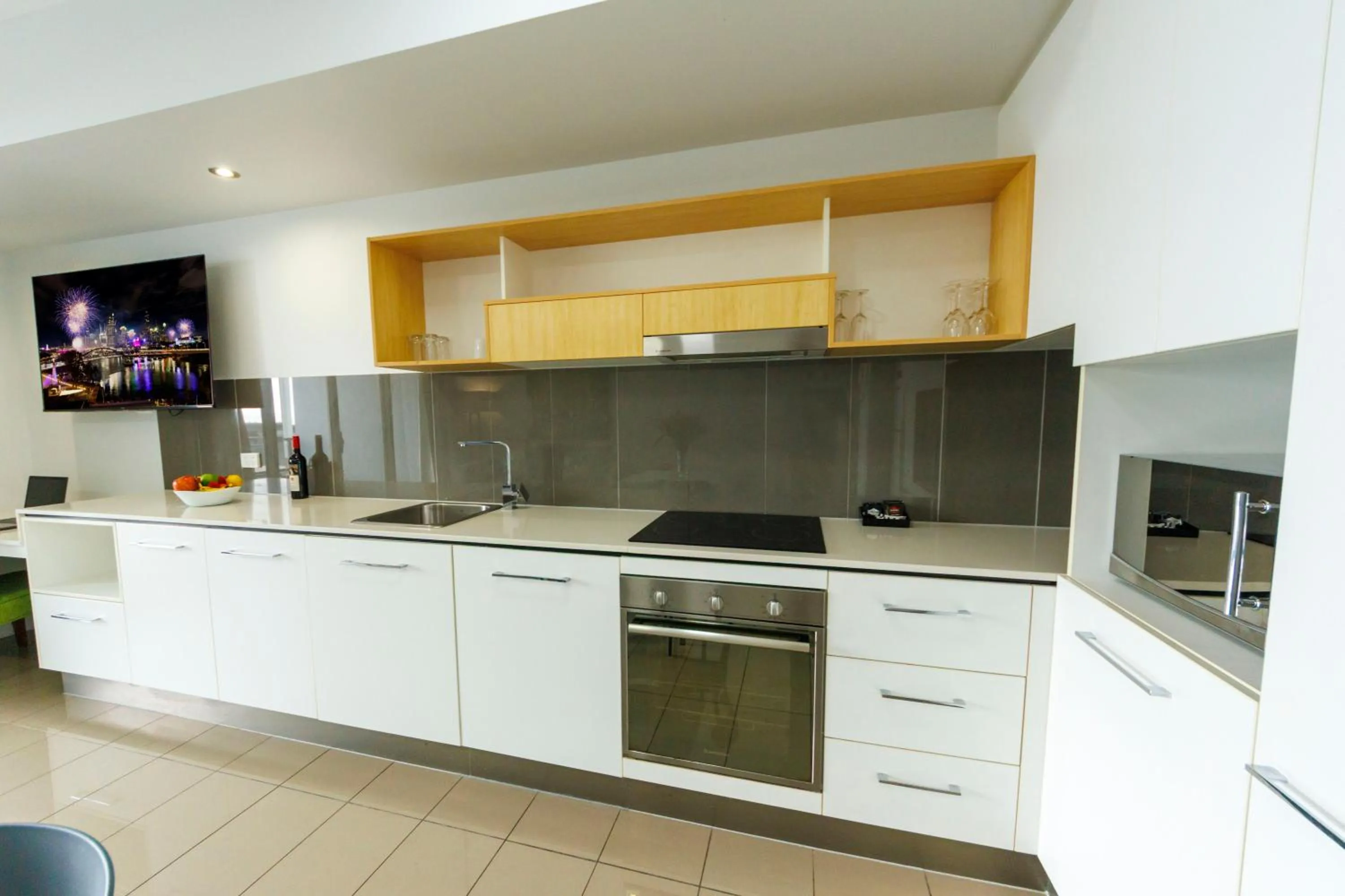kitchen in Atrio Apartments