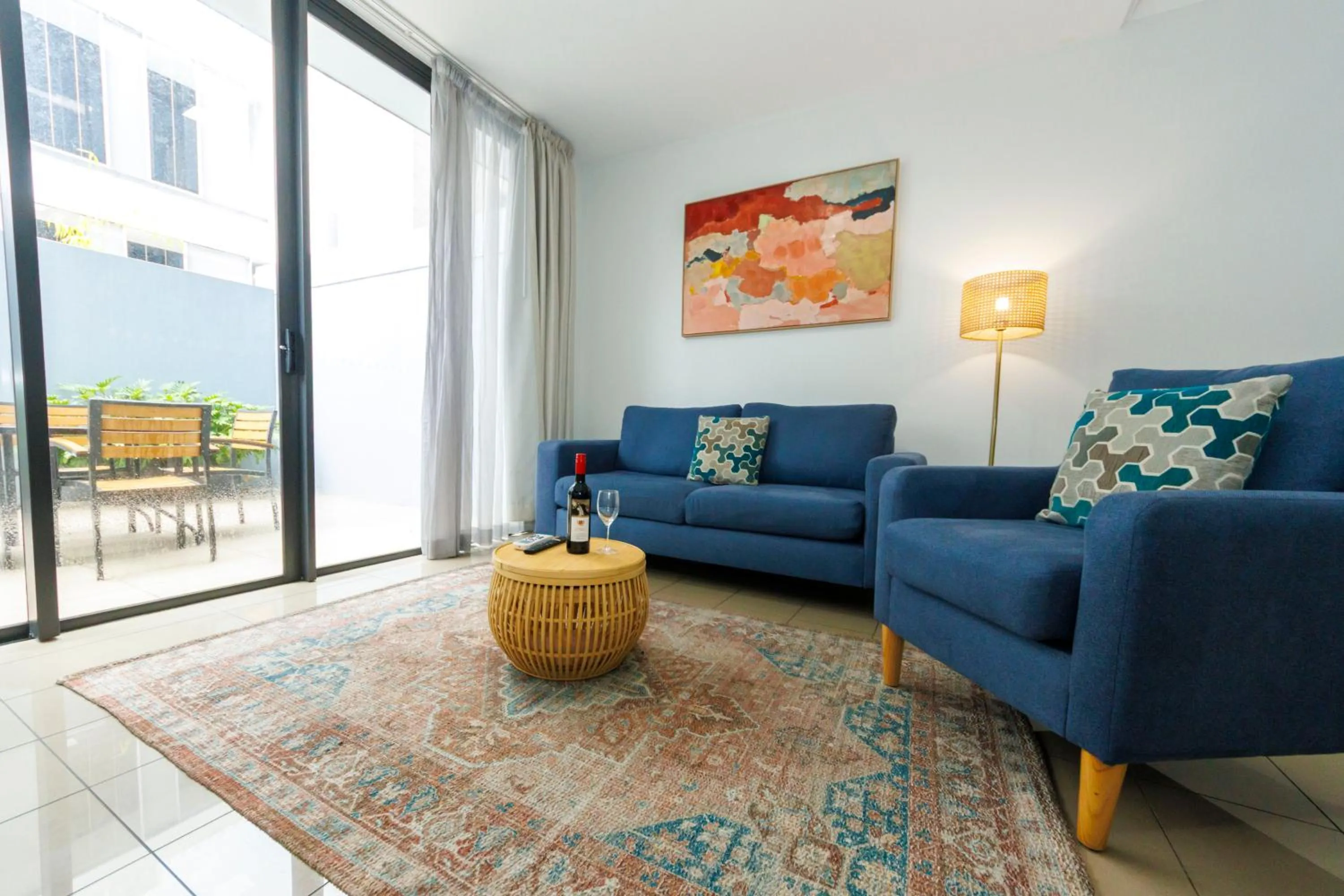 Living room in Atrio Apartments