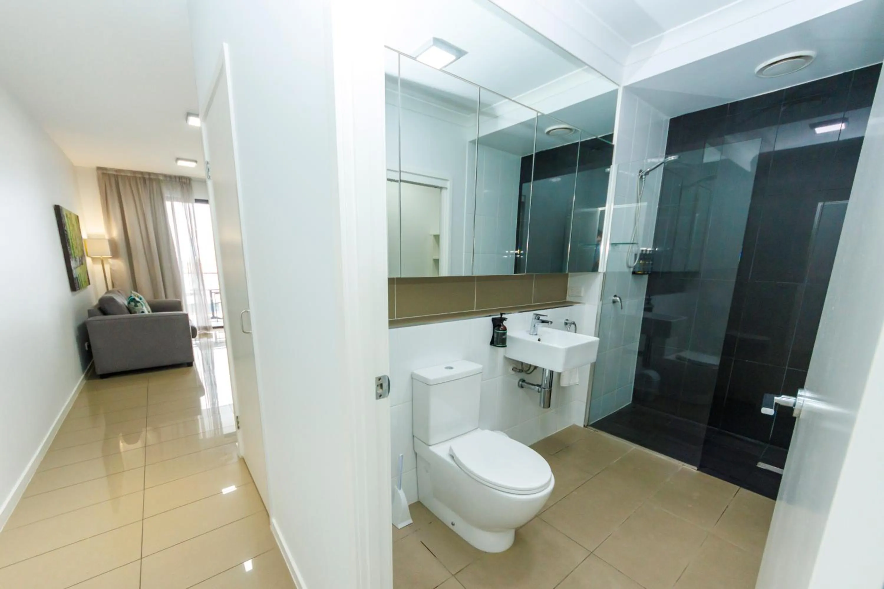 Shower in Atrio Apartments