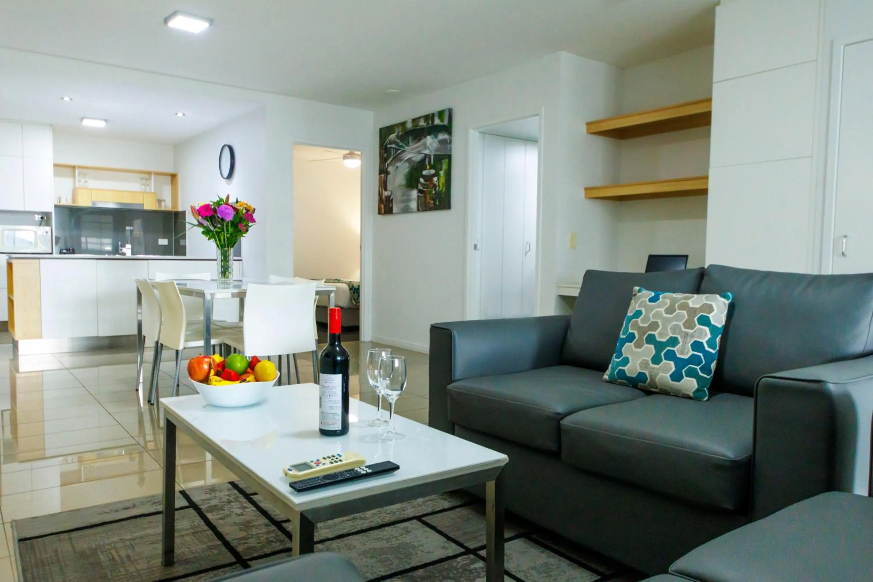 Living room in Atrio Apartments