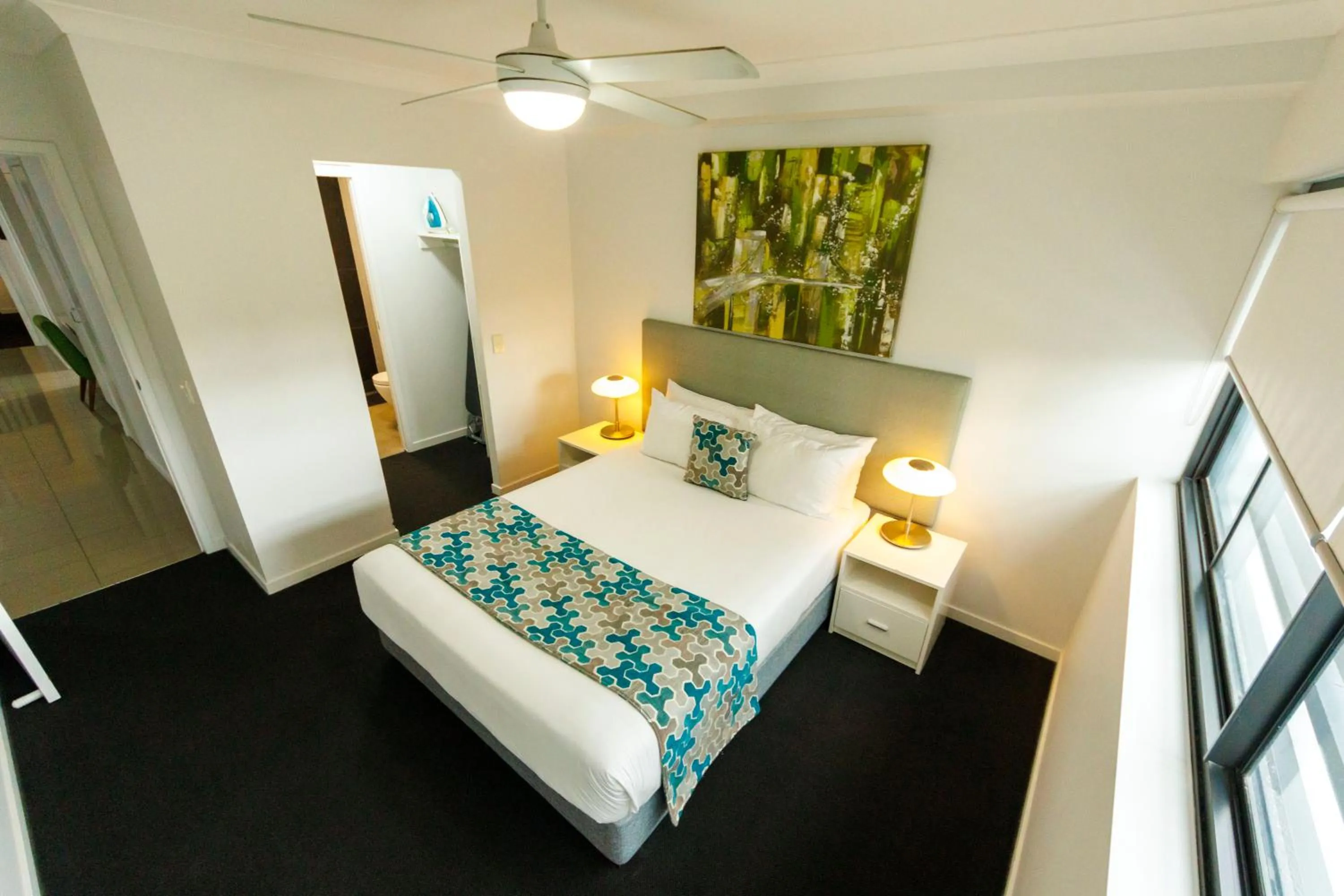 Bedroom, Bed in Atrio Apartments