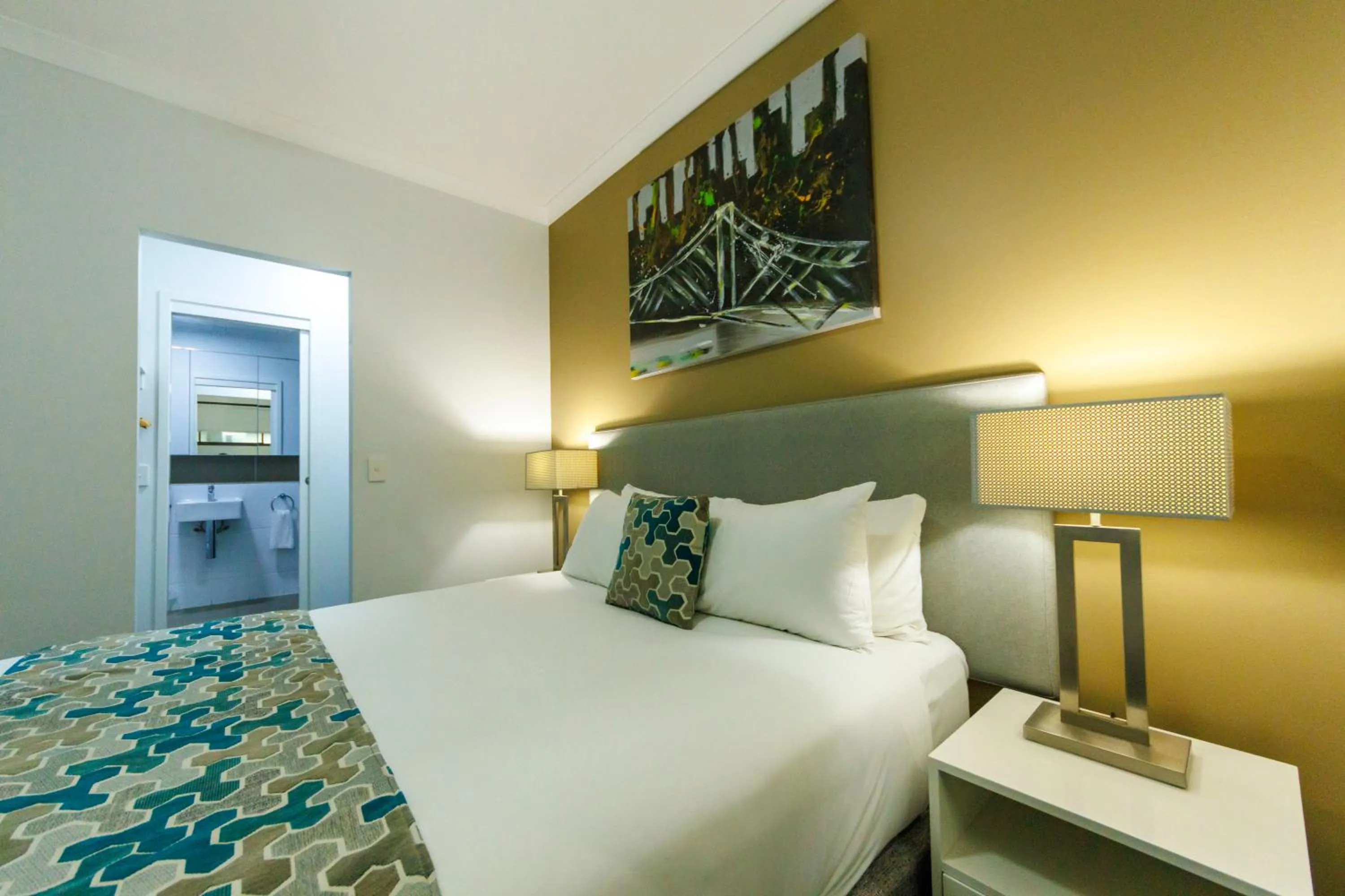 Bedroom, Bed in Atrio Apartments