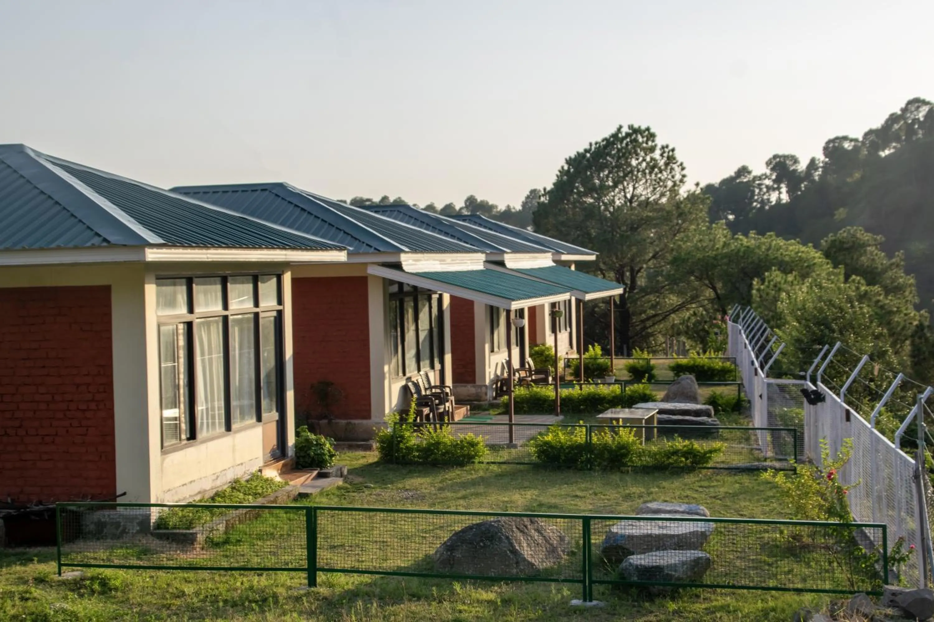 Property building in Dhauladhar View Village Resort