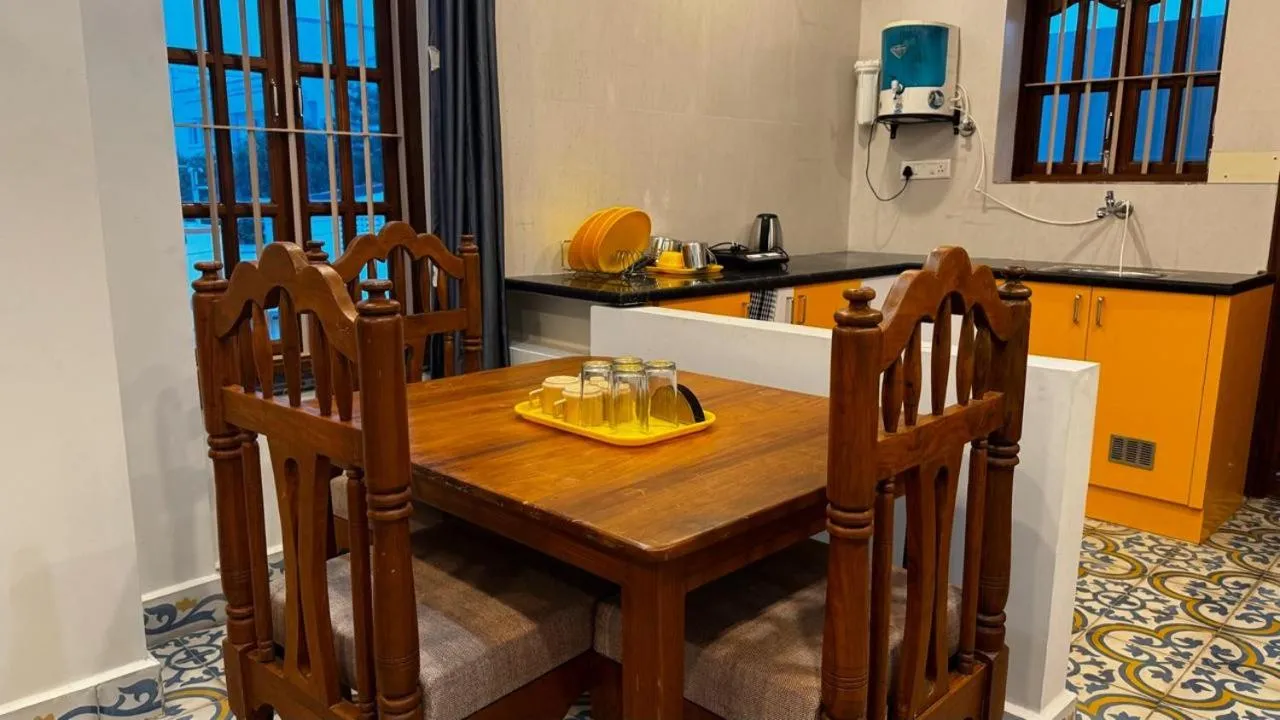 Dining area in Serene Villa