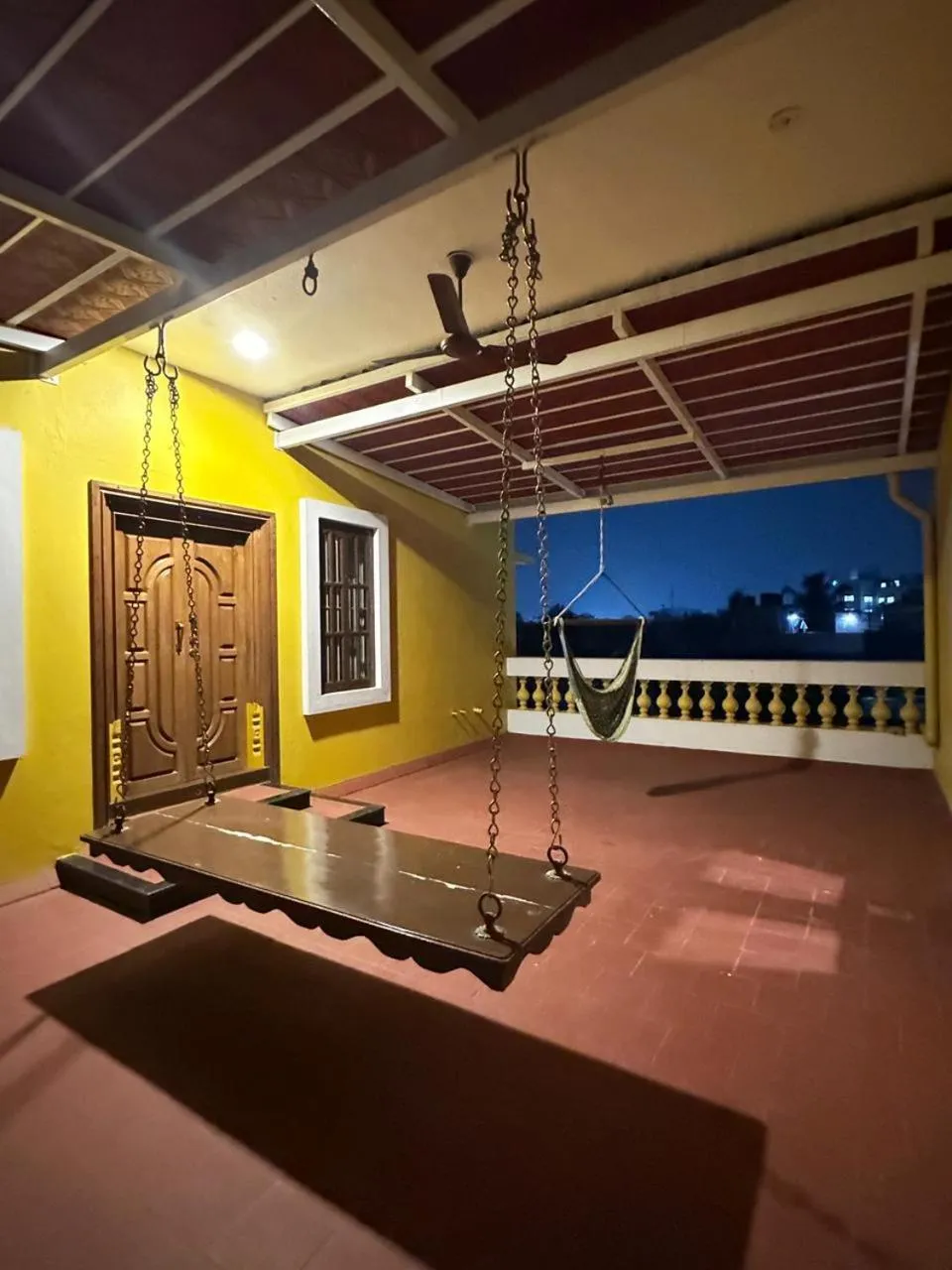 Seating area in Serene Villa