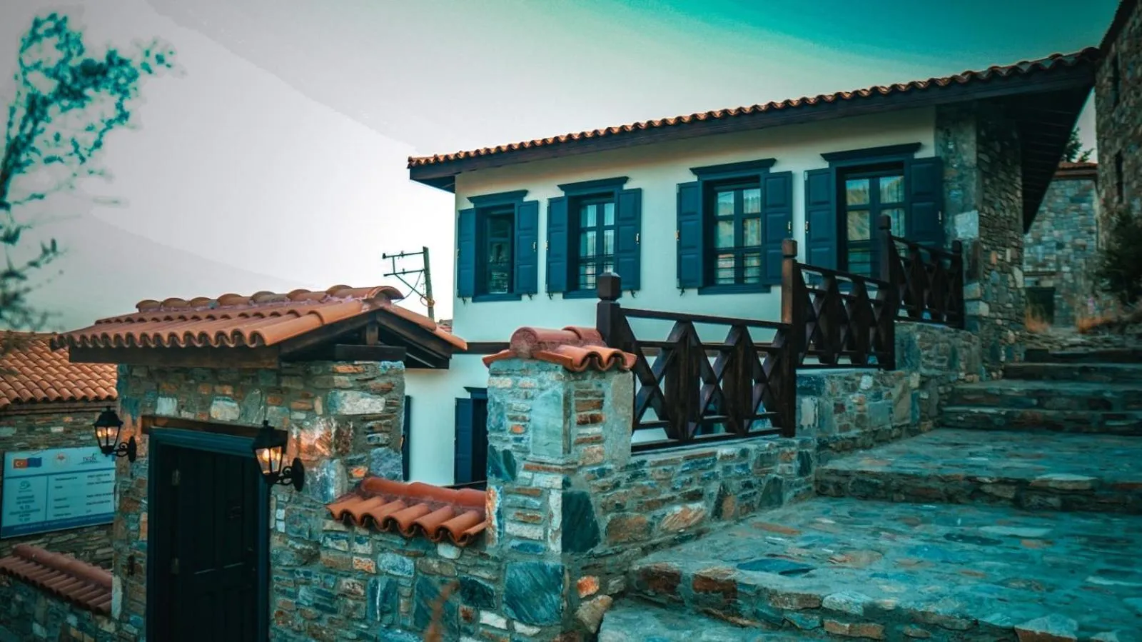 Property building in Domatia Stone Hotel