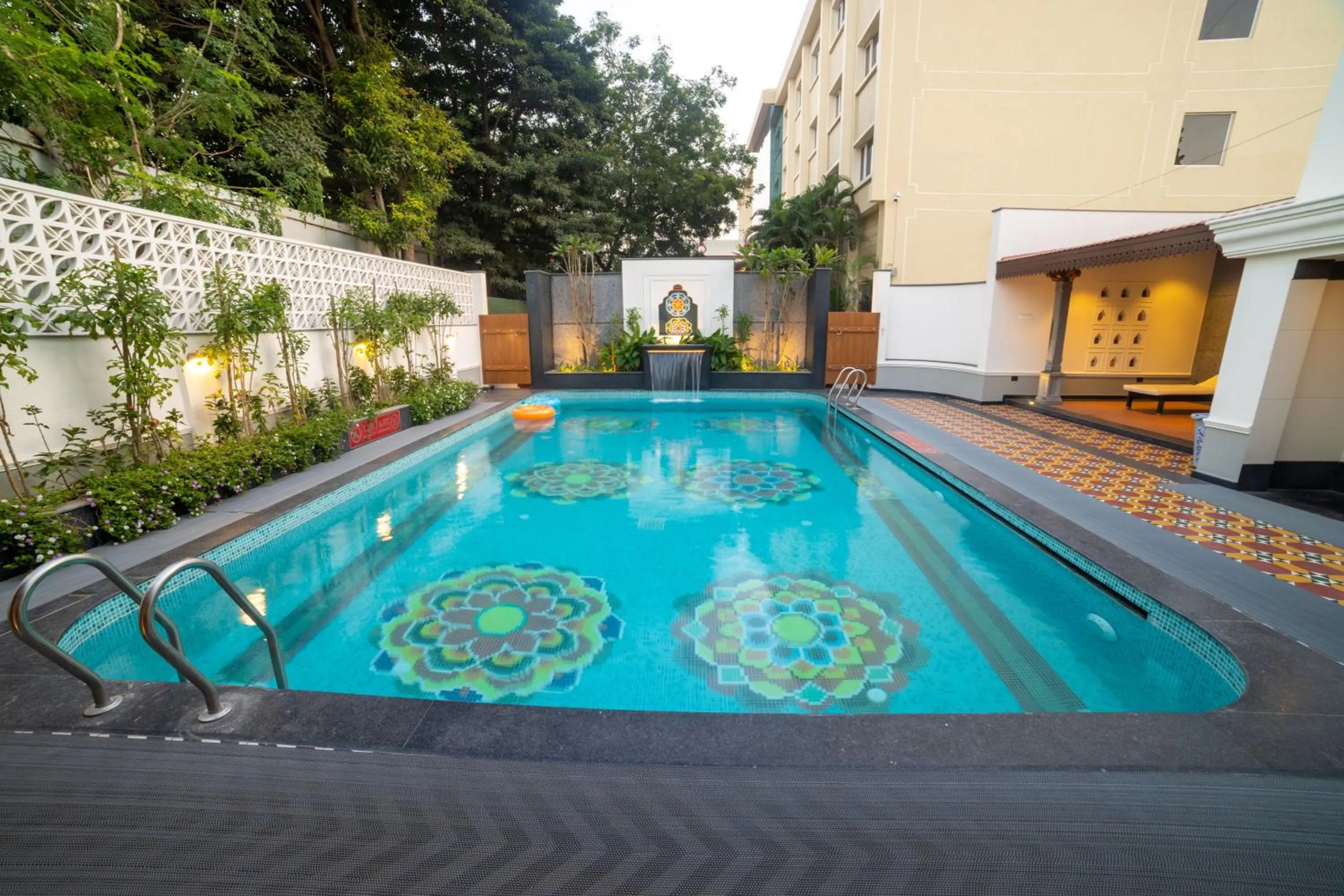 Swimming pool in Regency Madurai by GRT Hotels