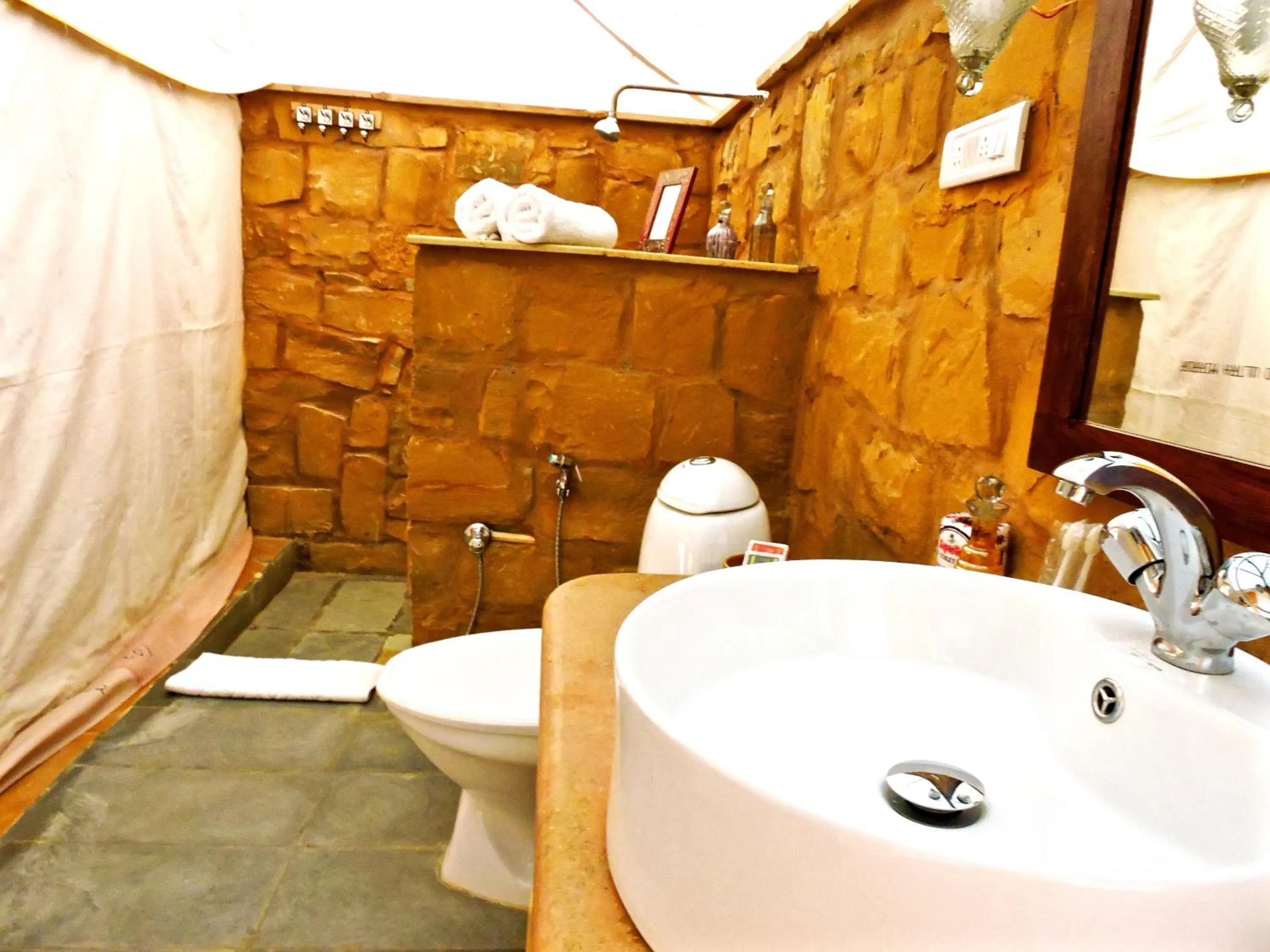 Bathroom in Damodra Desert Camp
