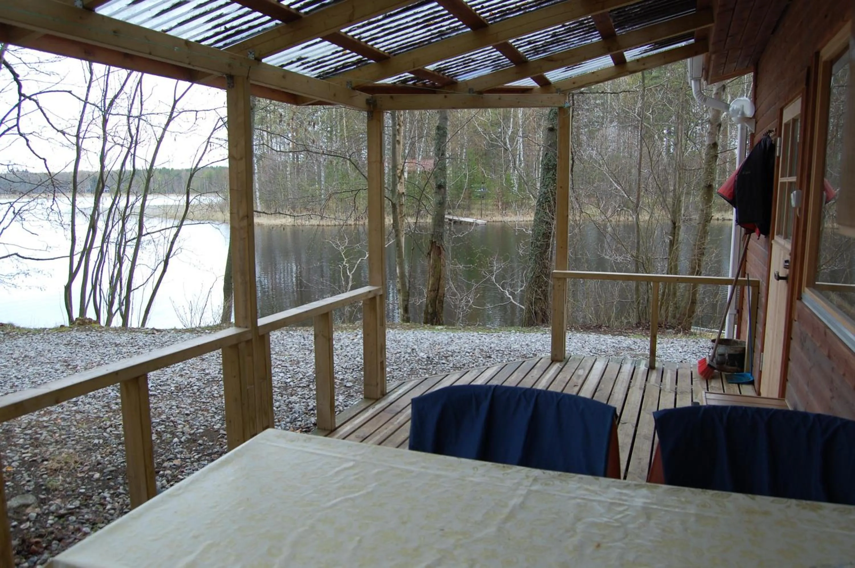 Balcony/Terrace in Lomasaaret Cottages