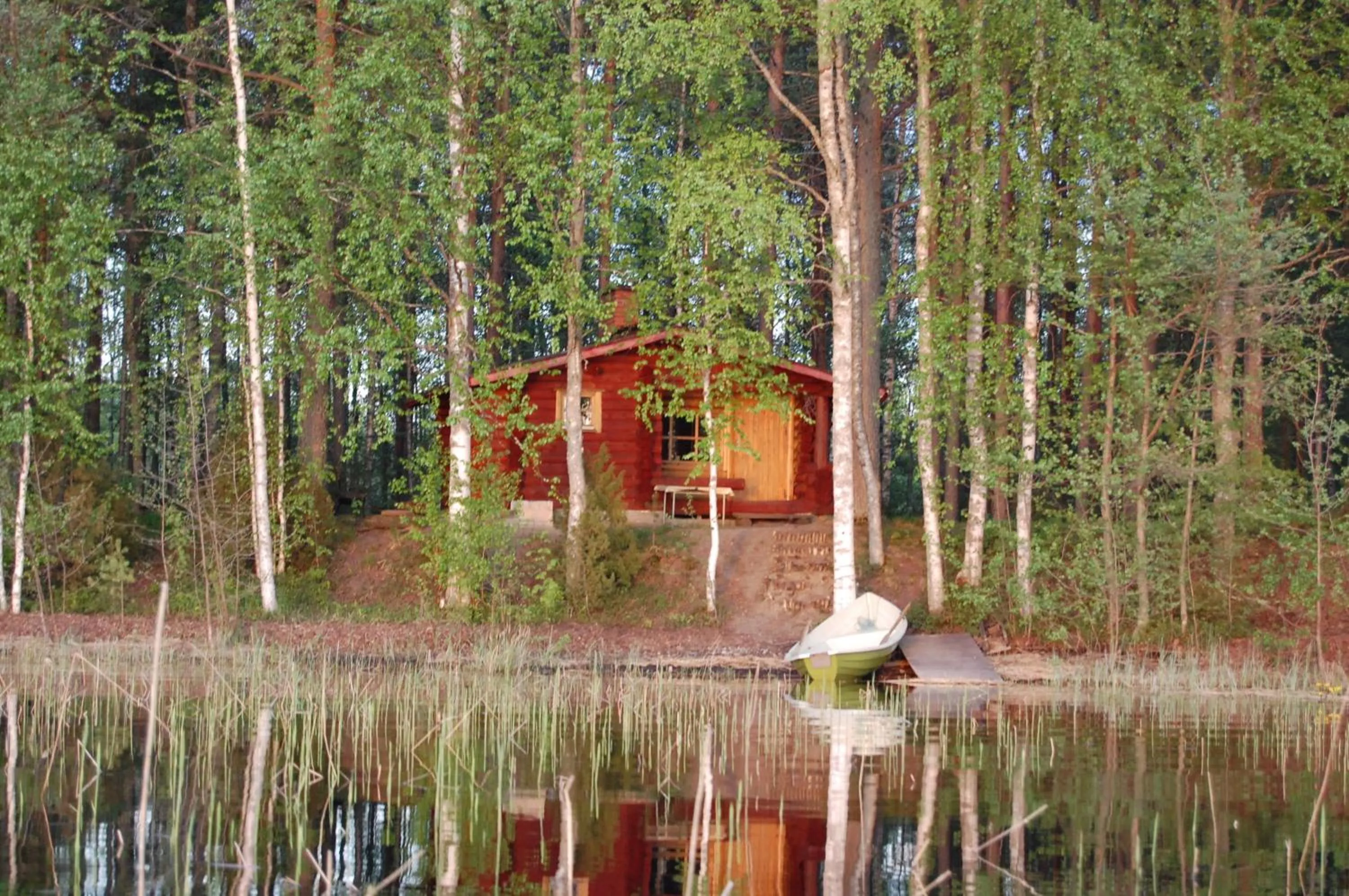 Facade/entrance in Lomasaaret Cottages