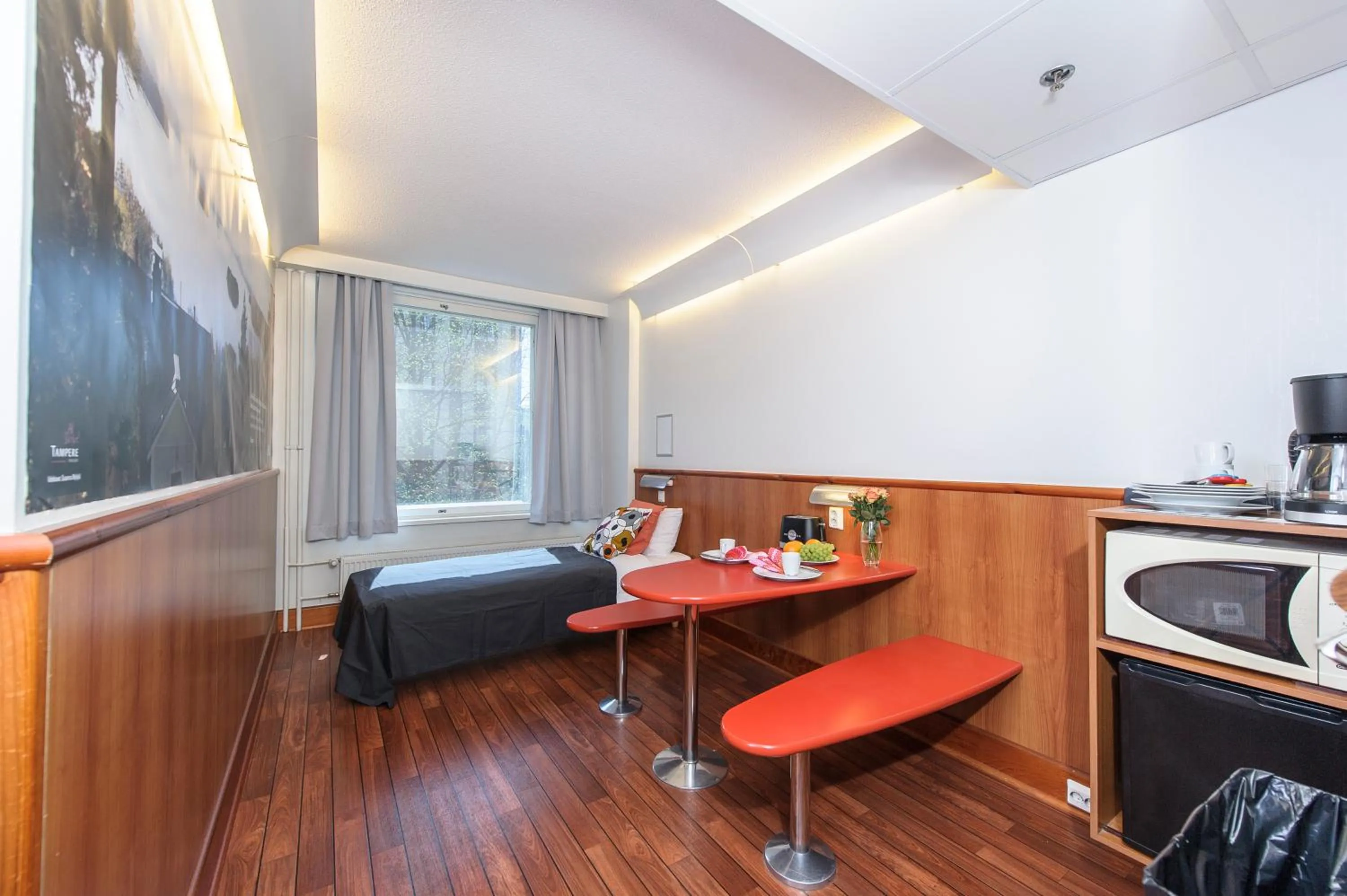 Bed in Forenom Aparthotel Tampere