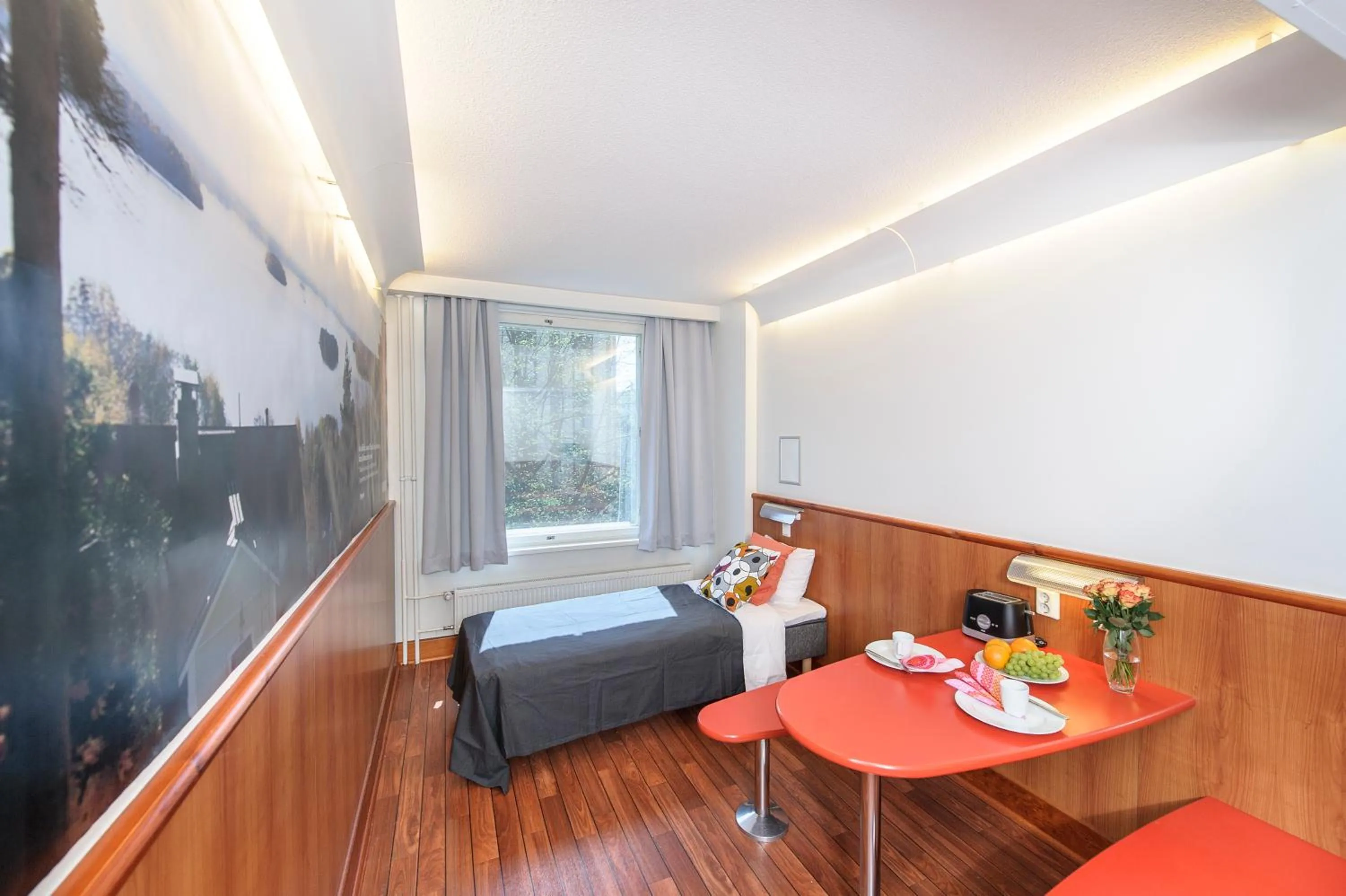 Bed in Forenom Aparthotel Tampere