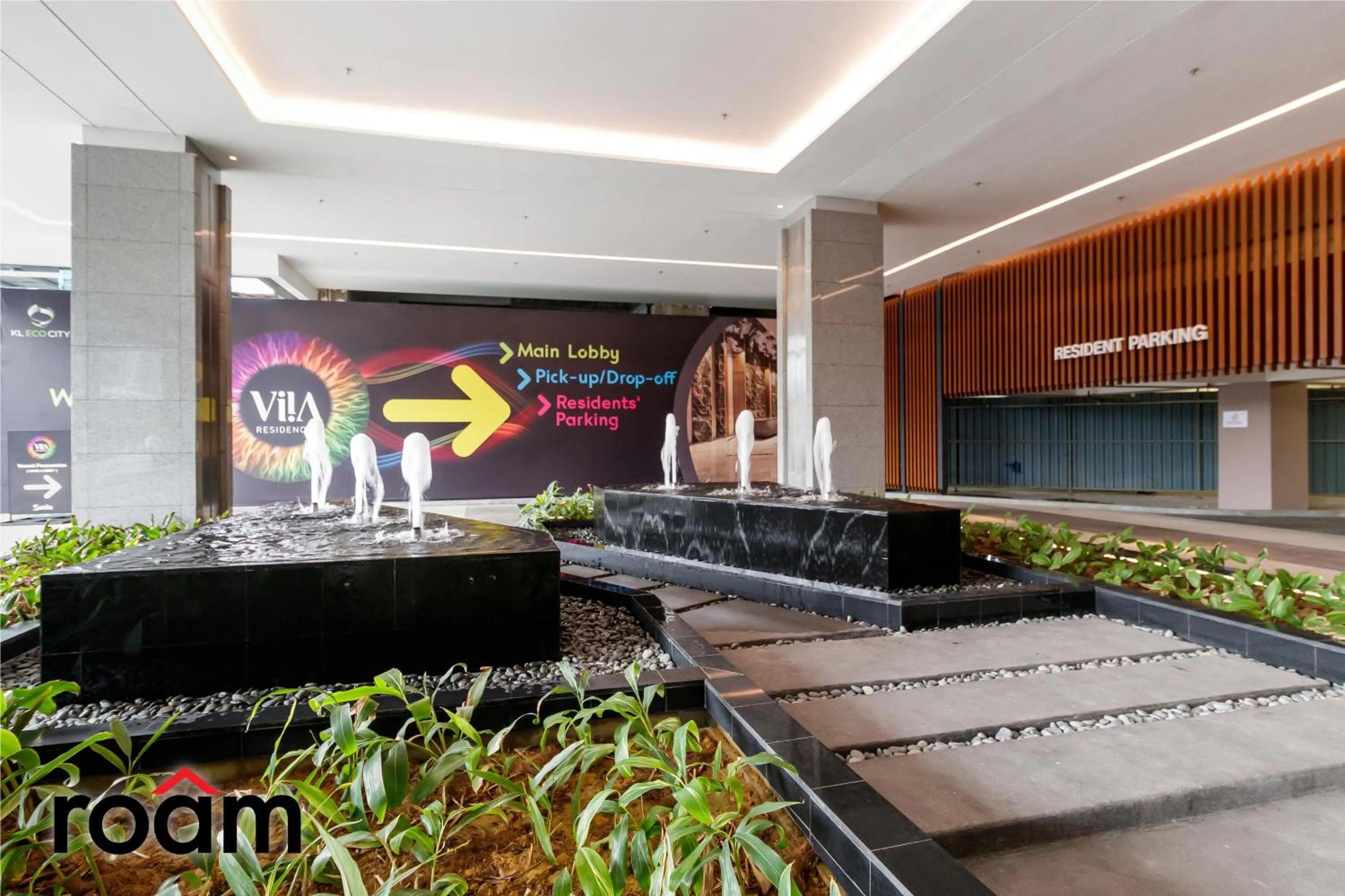 Facade/entrance in ViiA Residences Kuala Lumpur