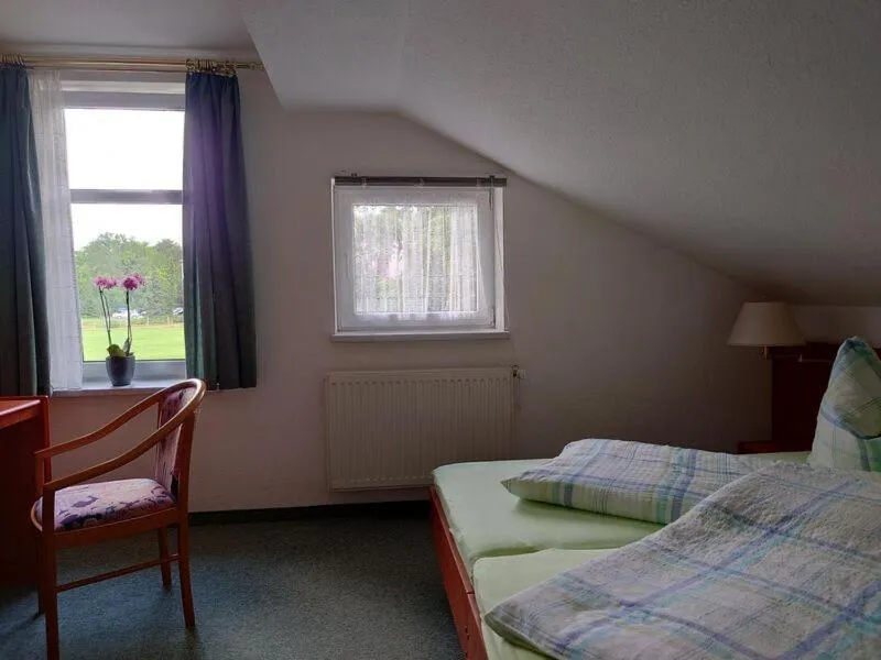 Photo of the whole room, Bed in Hotel Schützenhaus Lenzen