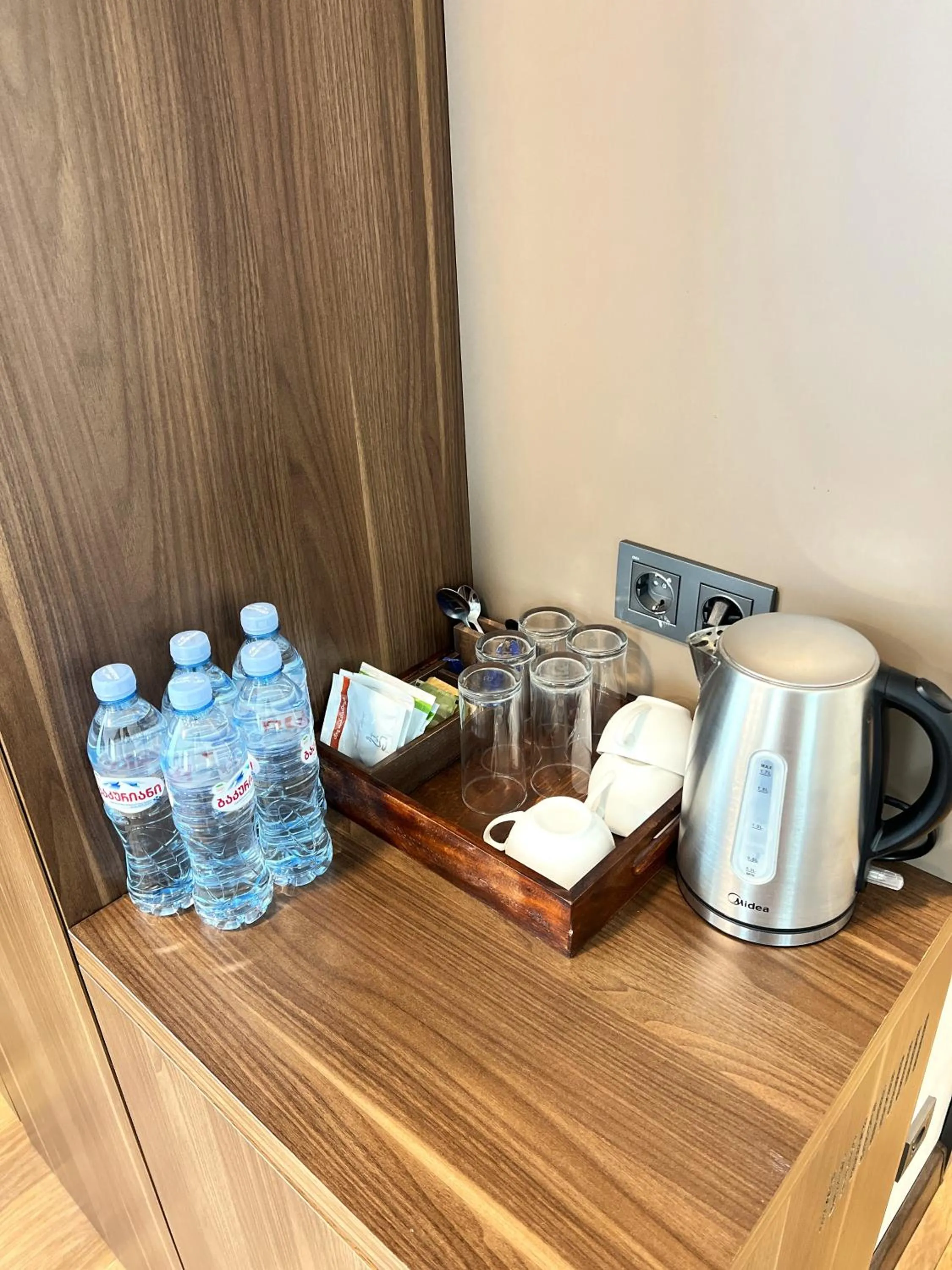 Kitchen or kitchenette in Hotel Navi