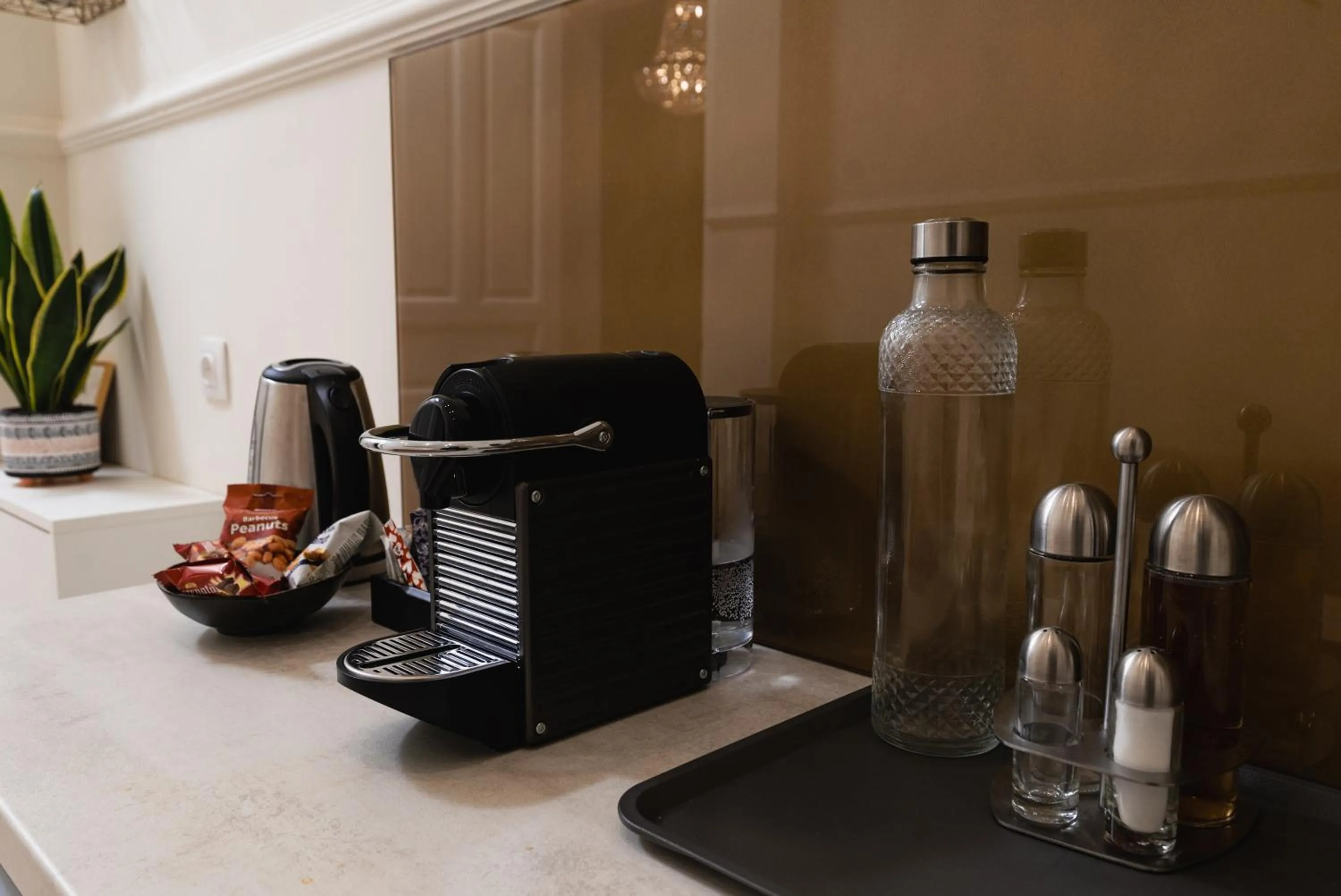 Coffee/tea facilities in Villa Clio, a Luxury Collection